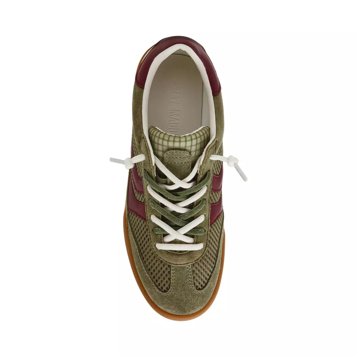 Steve Madden Verdict Sneaker | Olive/Burg
