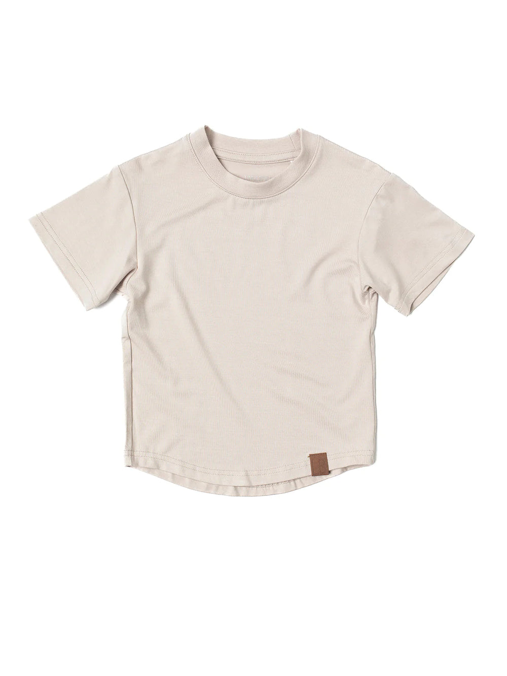 Little Bipsy Oversized Bamboo Tee | Sand