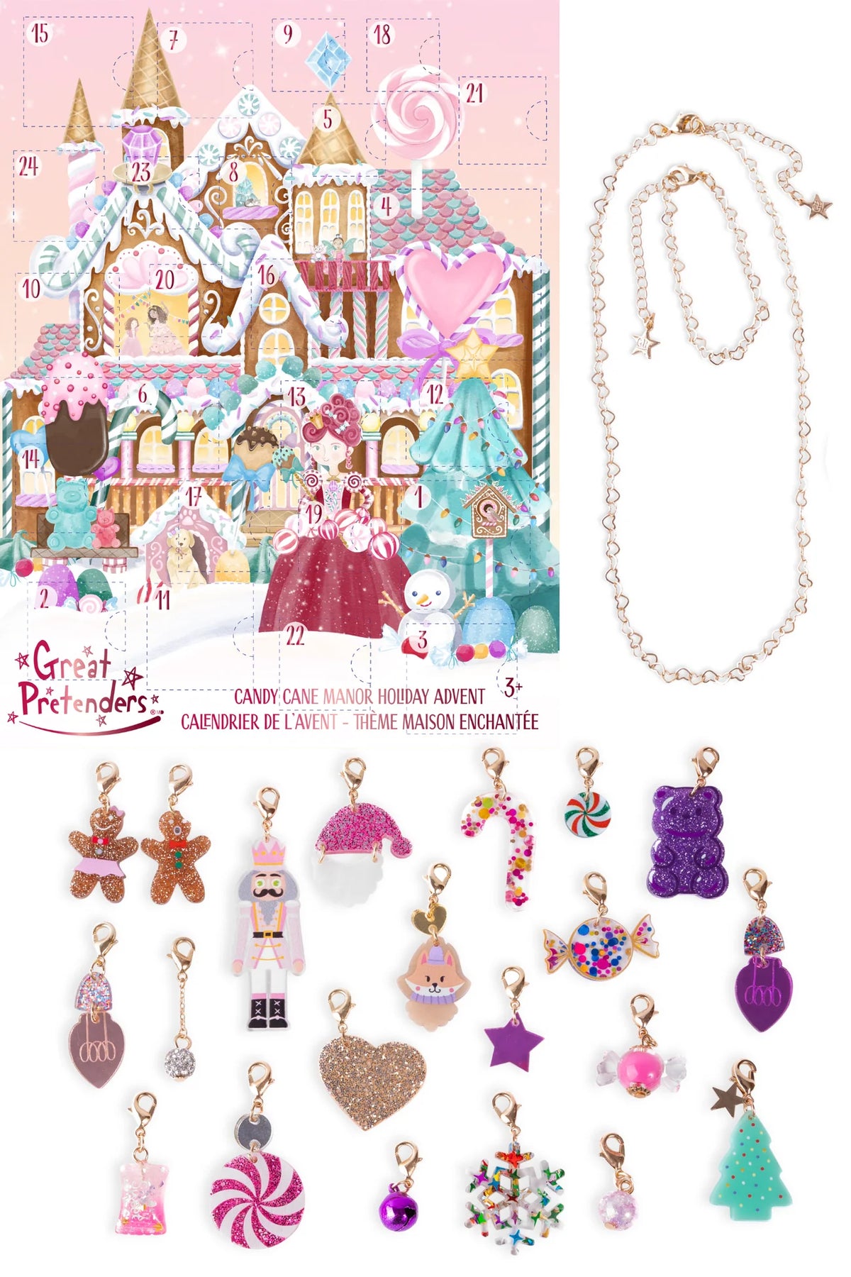 83706 Jewelry Advent Calendar | Candy Cane Manor