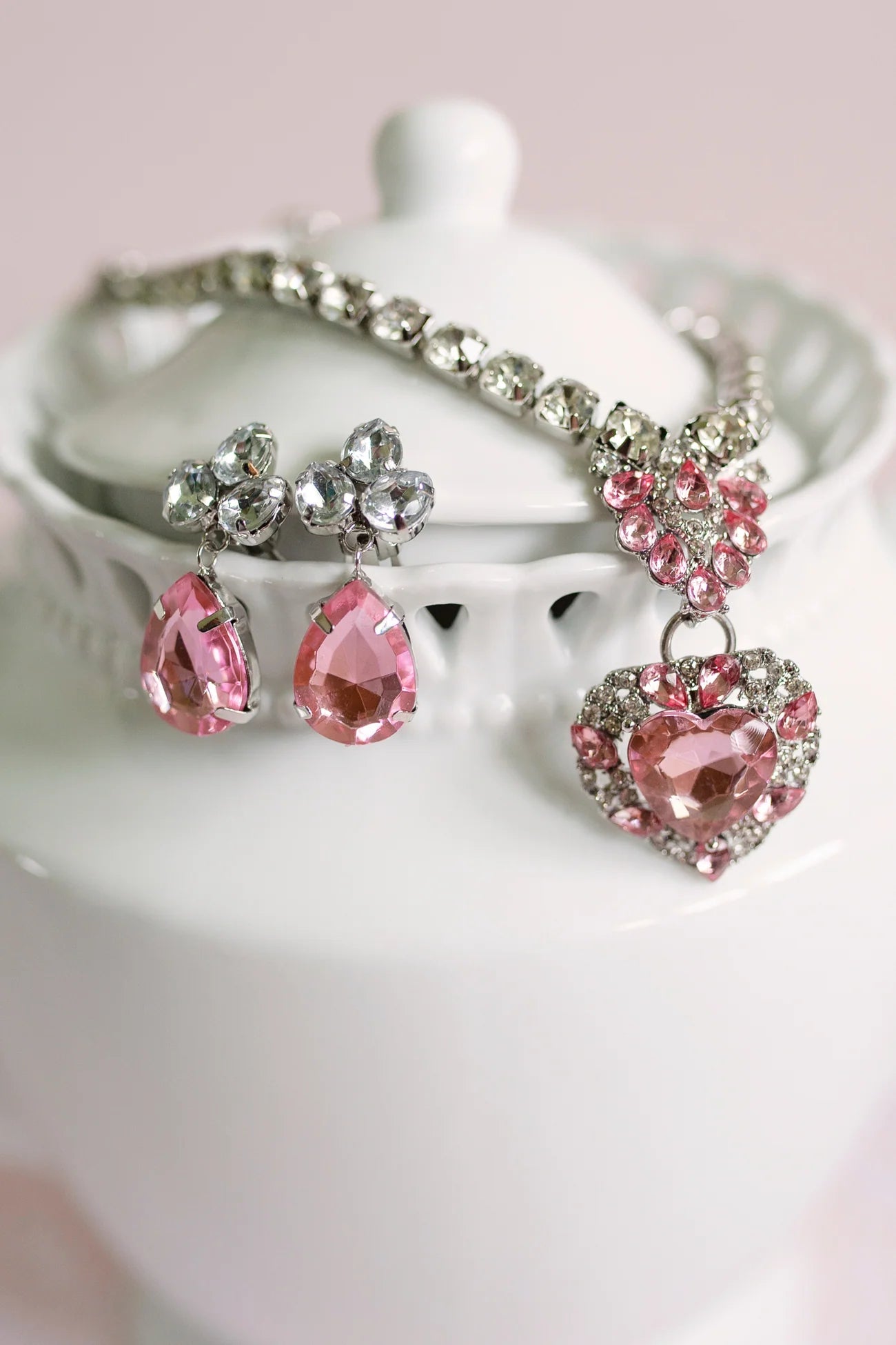The Marilyn Set | Pink/Silver