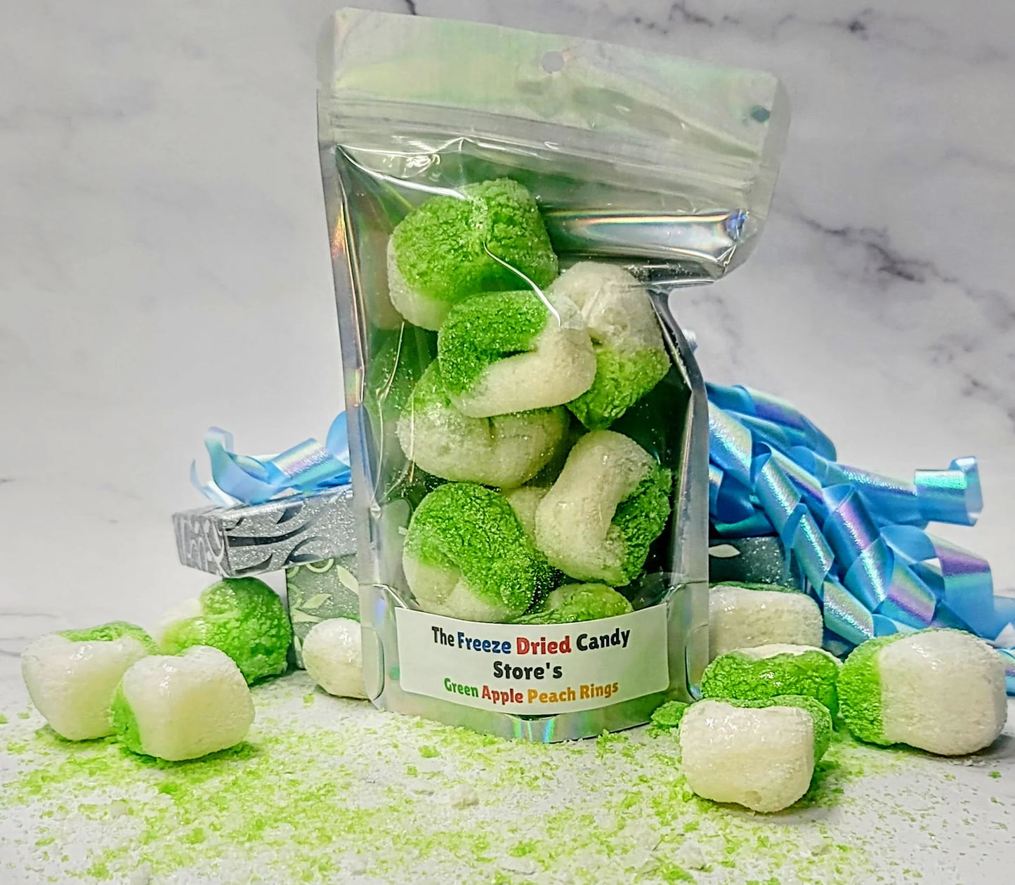 Freeze Dried Green Apple Rings