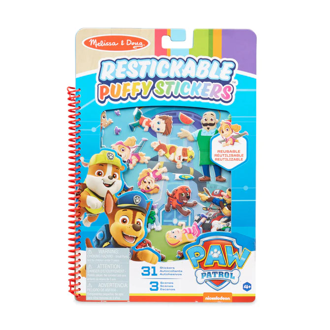 PAW Patrol Puffy Sticker Pad | Adventure Bay