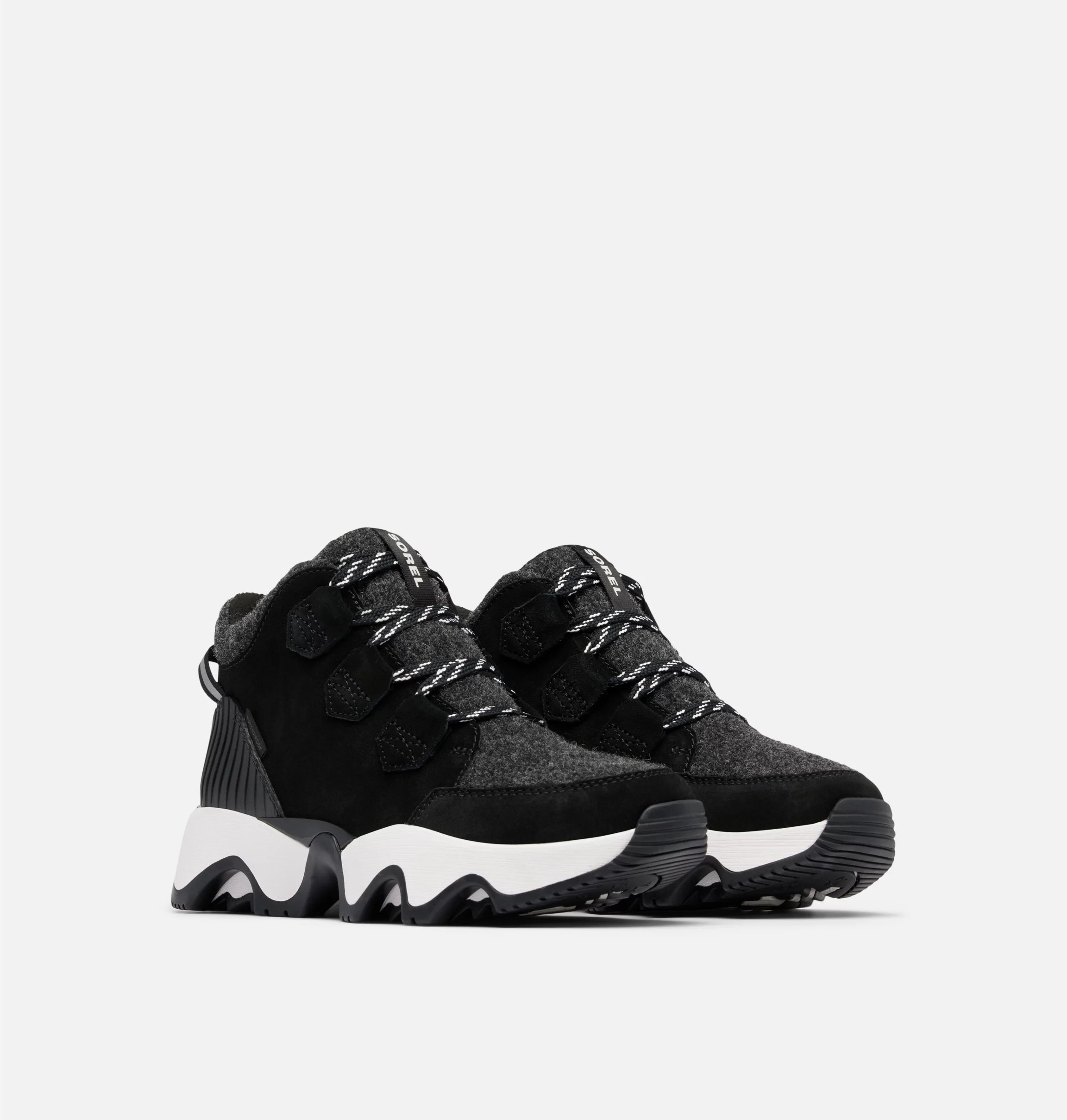 Sorel Kinetic Impact Caribou Plus WP | Black, Sea Salt