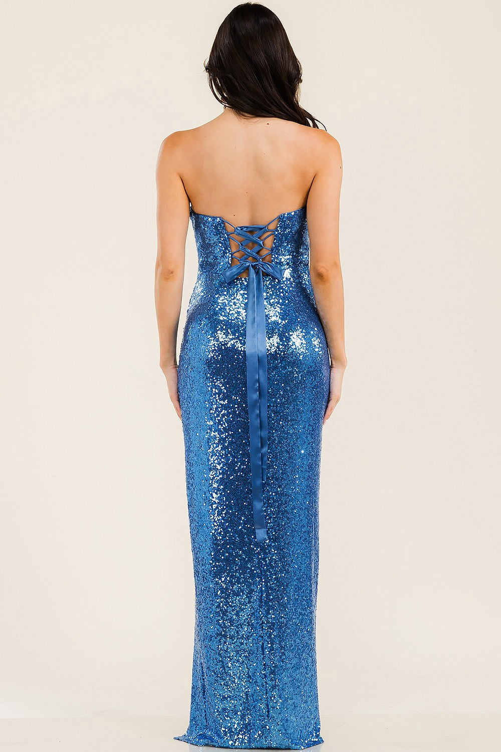 Prom Dress MF22392 | Slate Blue