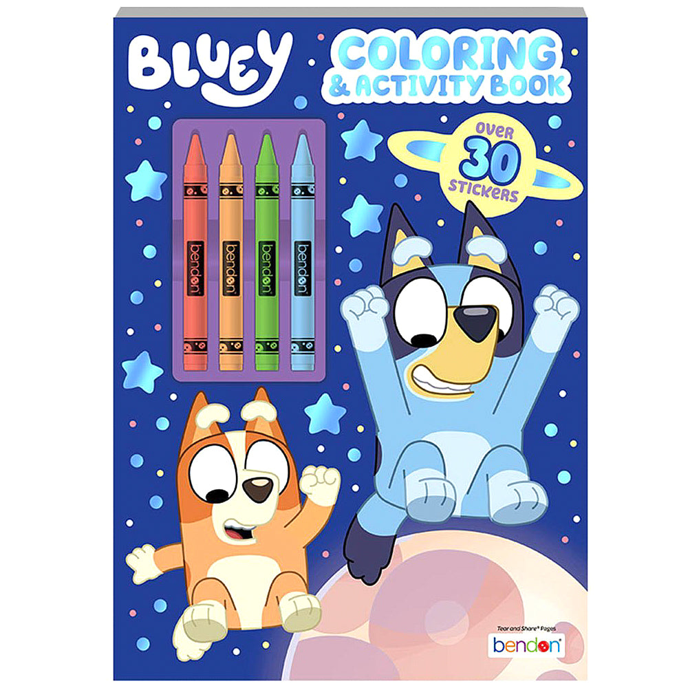 Bluey Coloring & Activity Book