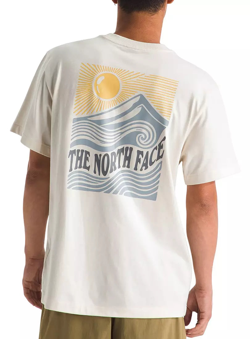 Men's Mountain Escape Relaxed Short Sleeve Tee | White Dune