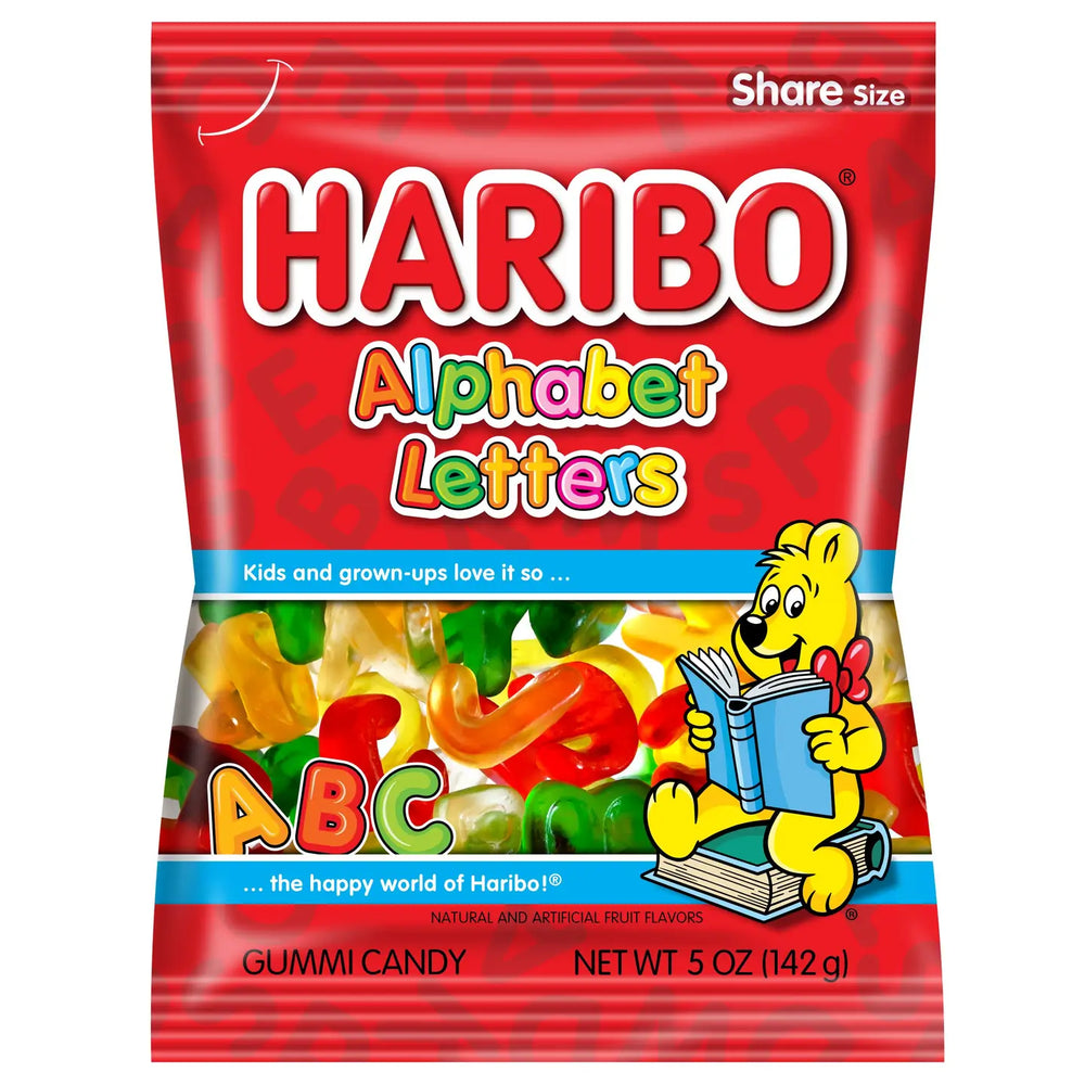 Haribo Alphabet Letters 5oz