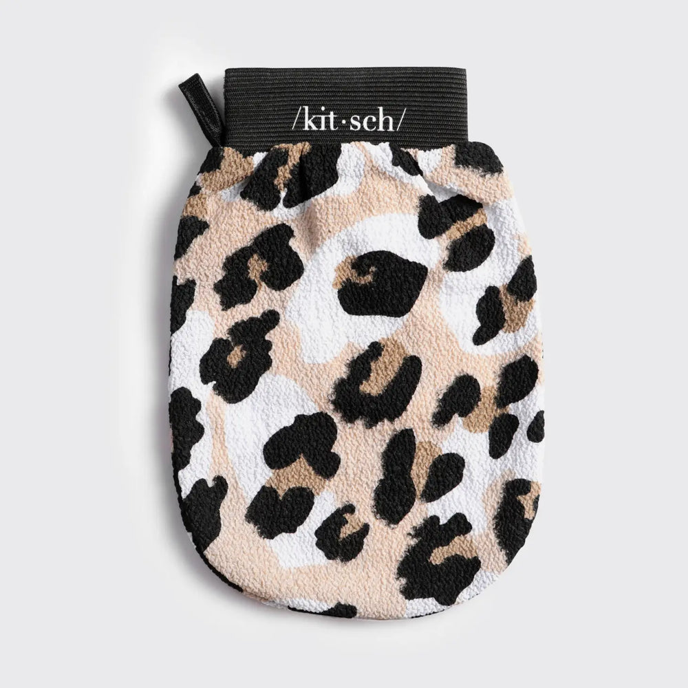 Exfoliating Glove | Leopard