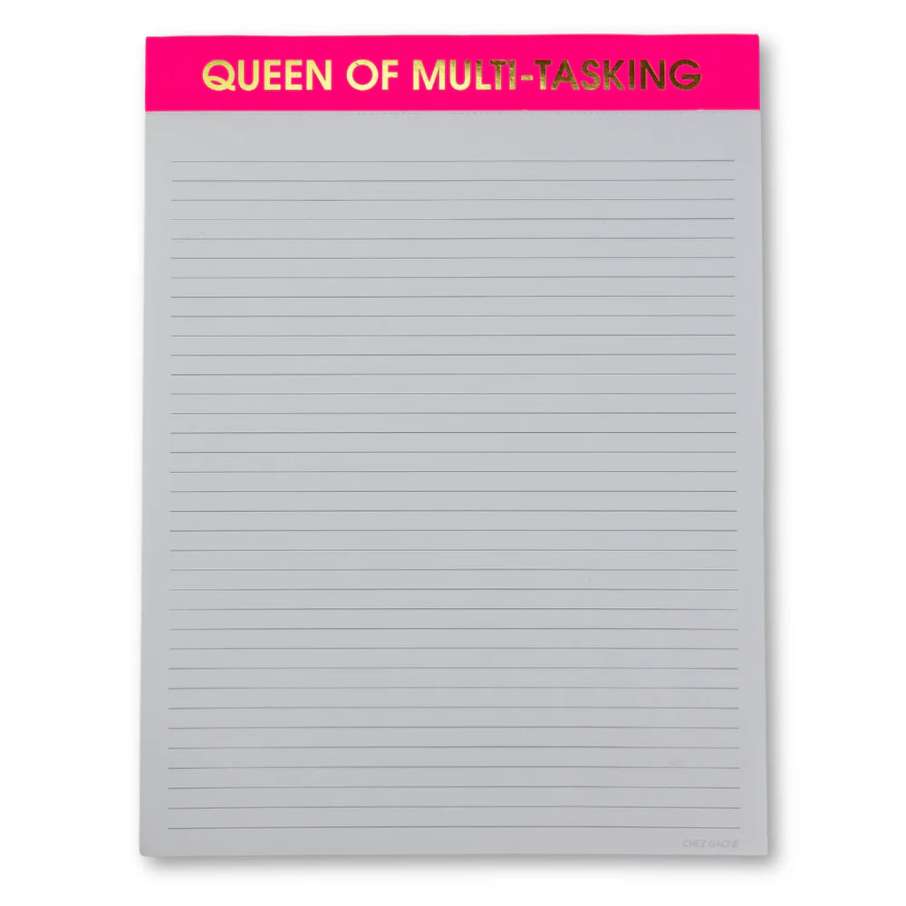 Large Memo Notepad | Queen Of Multi Tasking