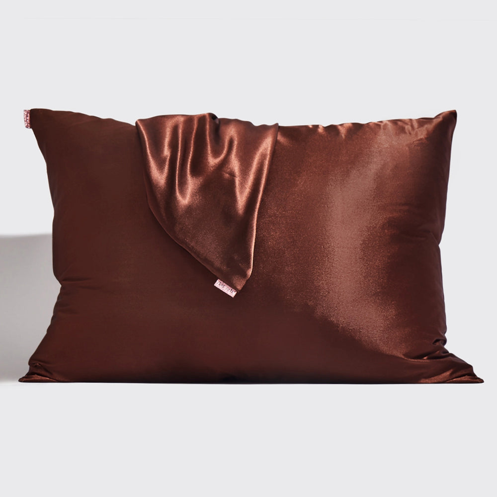 Satin Pillowcase | Chocolate