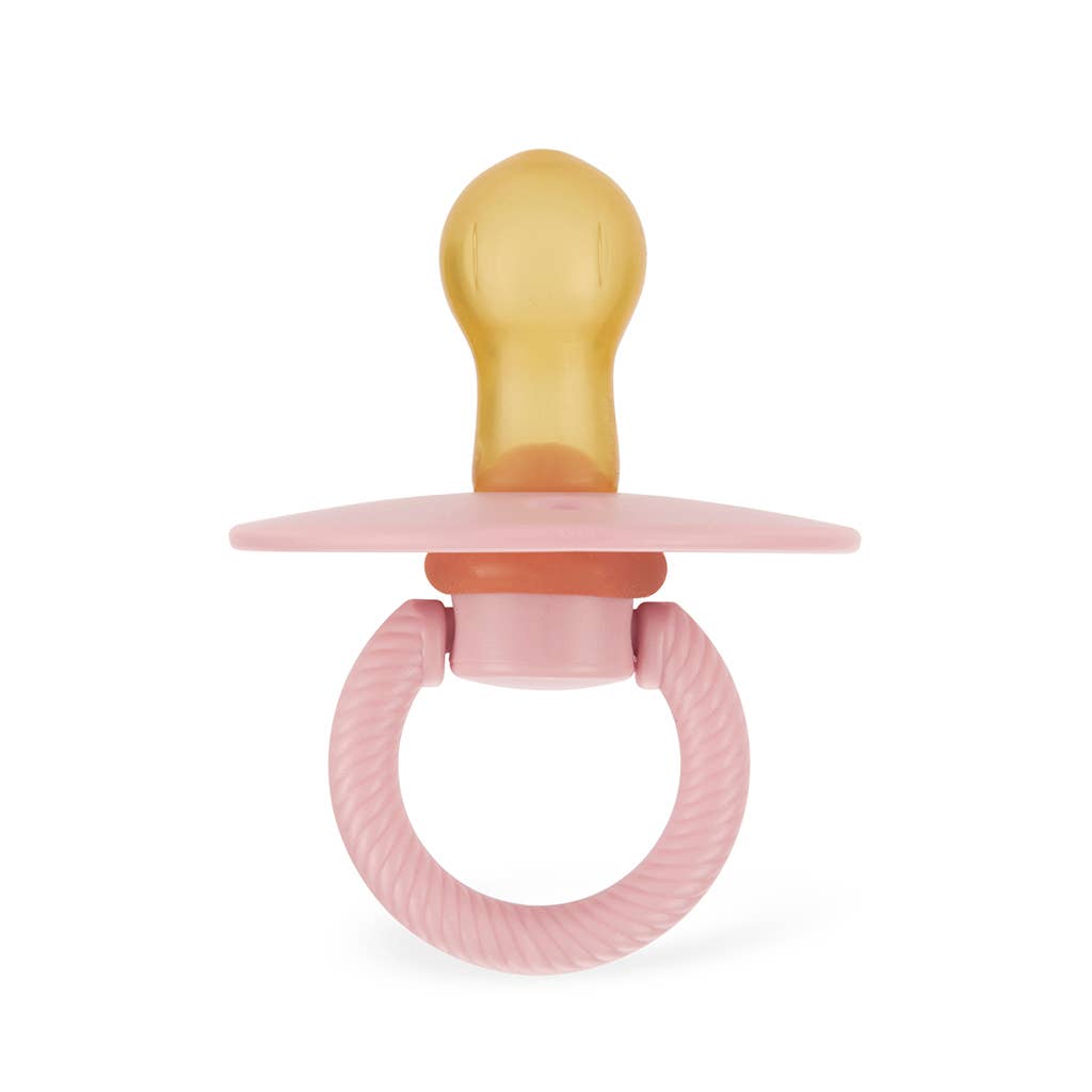 Itzy Soother™ Natural Rubber Paci Sets | Coconut + Toast