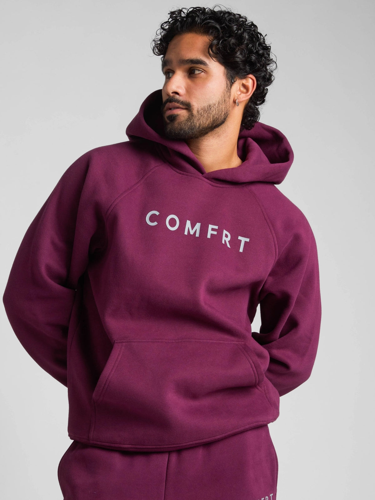 Comfrt Tranquil Hoodie | Plum