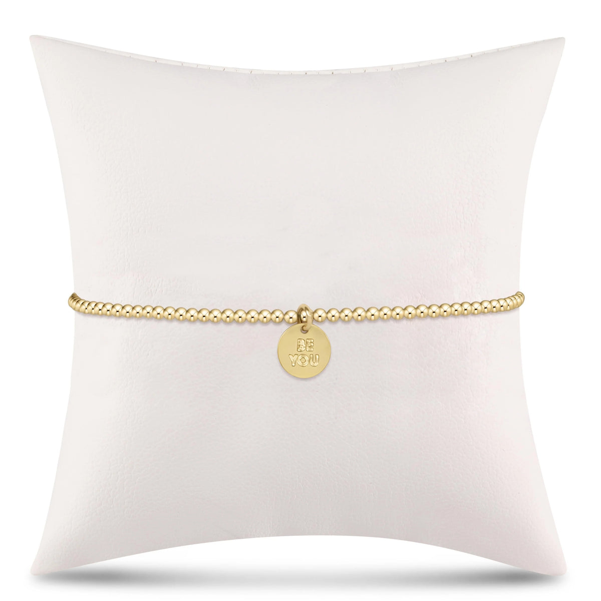 enewton Classic Gold 2mm Bracelet | Be You Small Gold Disc