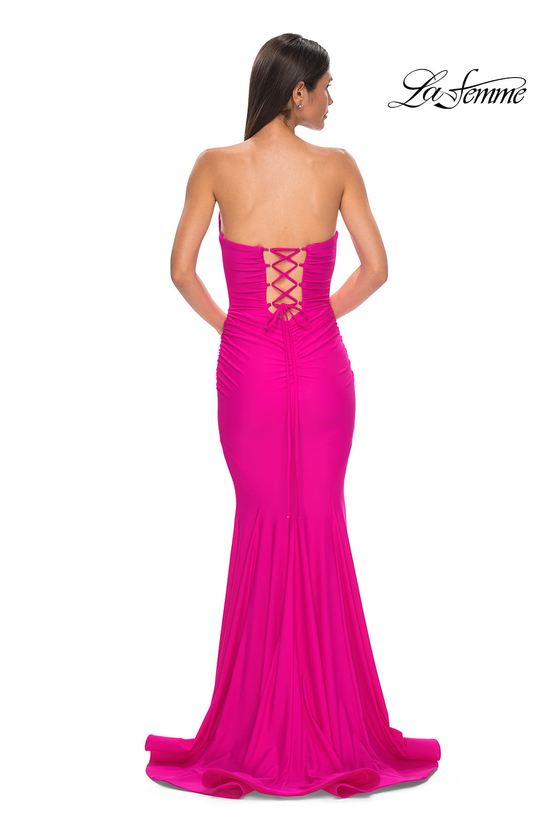 Prom Dress 32872 | Hot Fuchsia