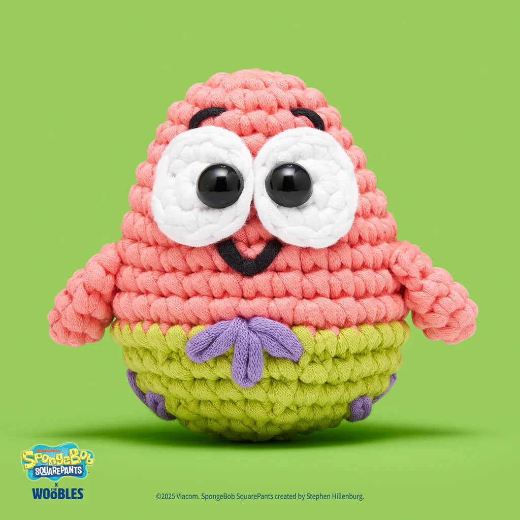 The Woobles Crochet Kit | Patrick Star