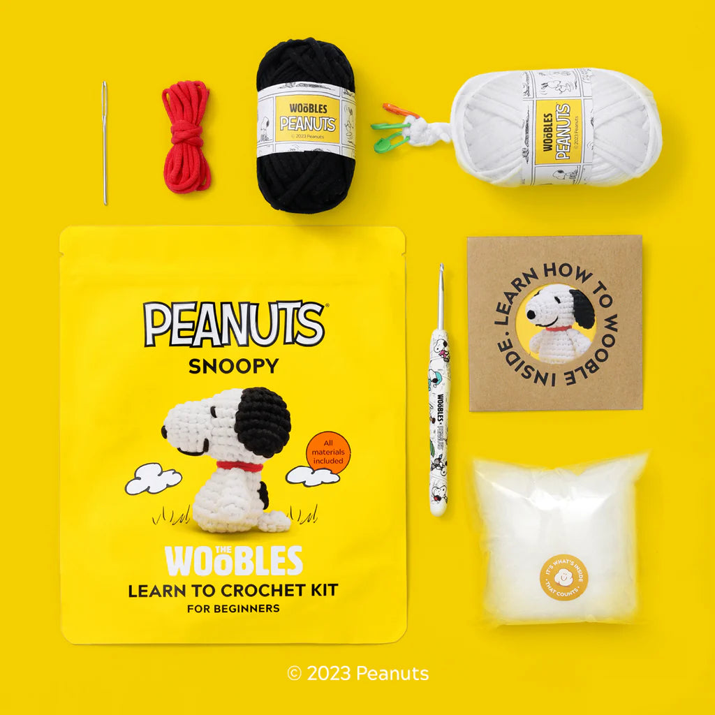 The Woobles Crochet Kit | Snoopy