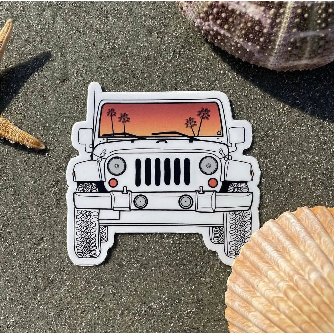 Beach Ride Sticker
