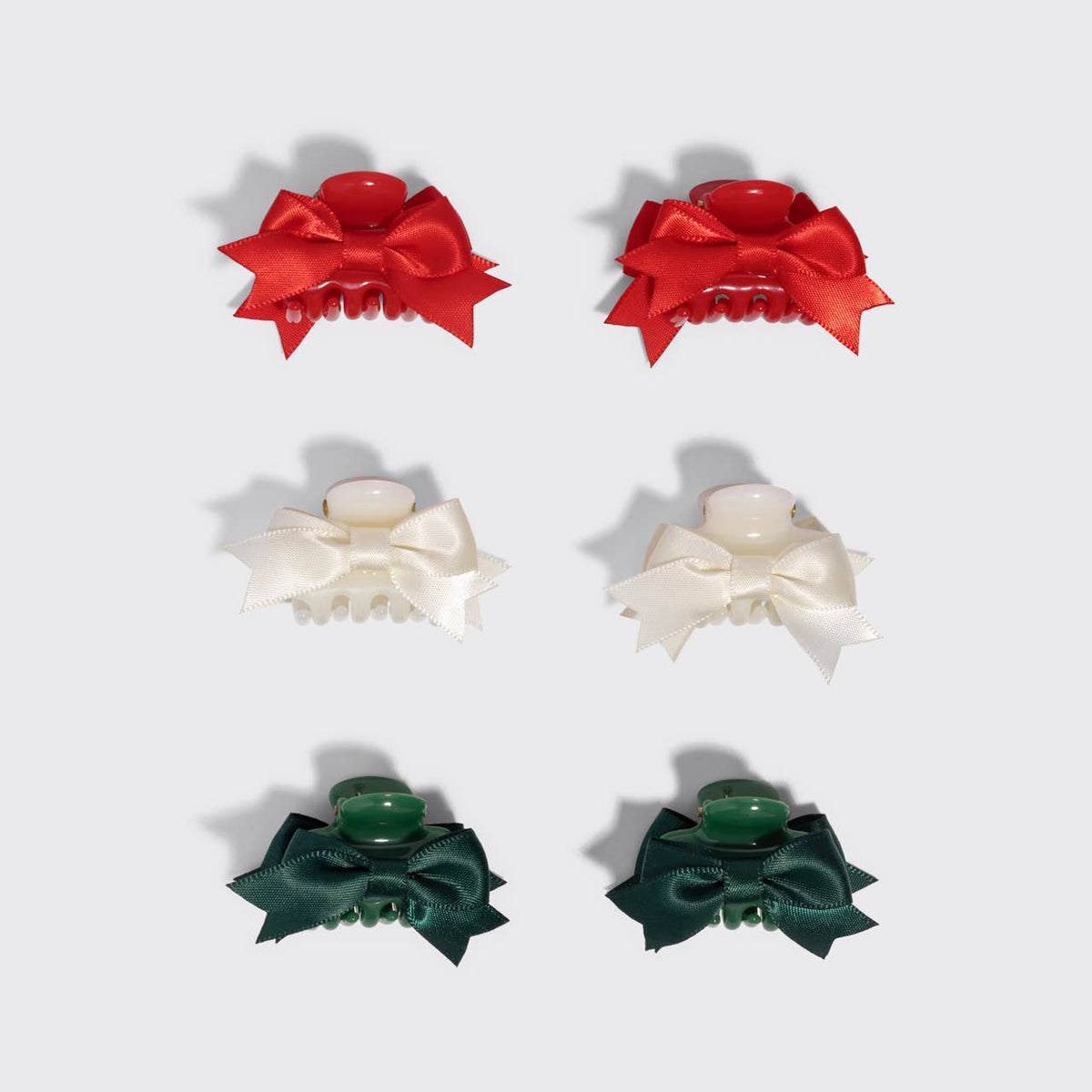 Mini Claw Clips 6pc Set | Holiday