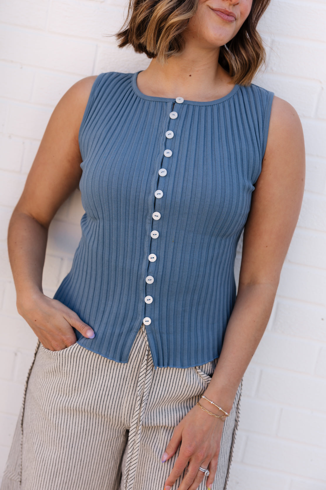 Tilly Vest | Ocean View