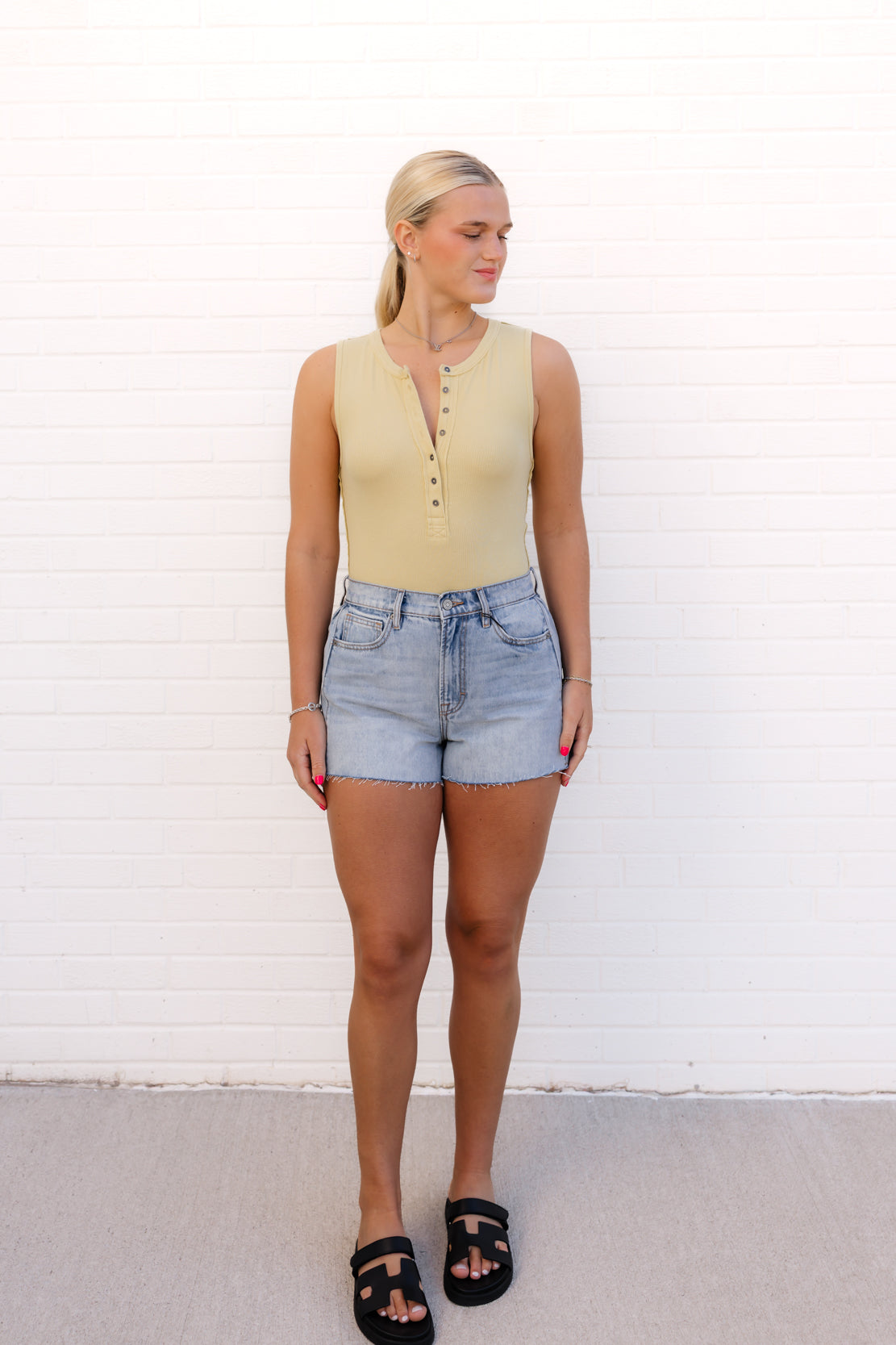 We The Free Jamie Henley Tank | Sicilian Yellow