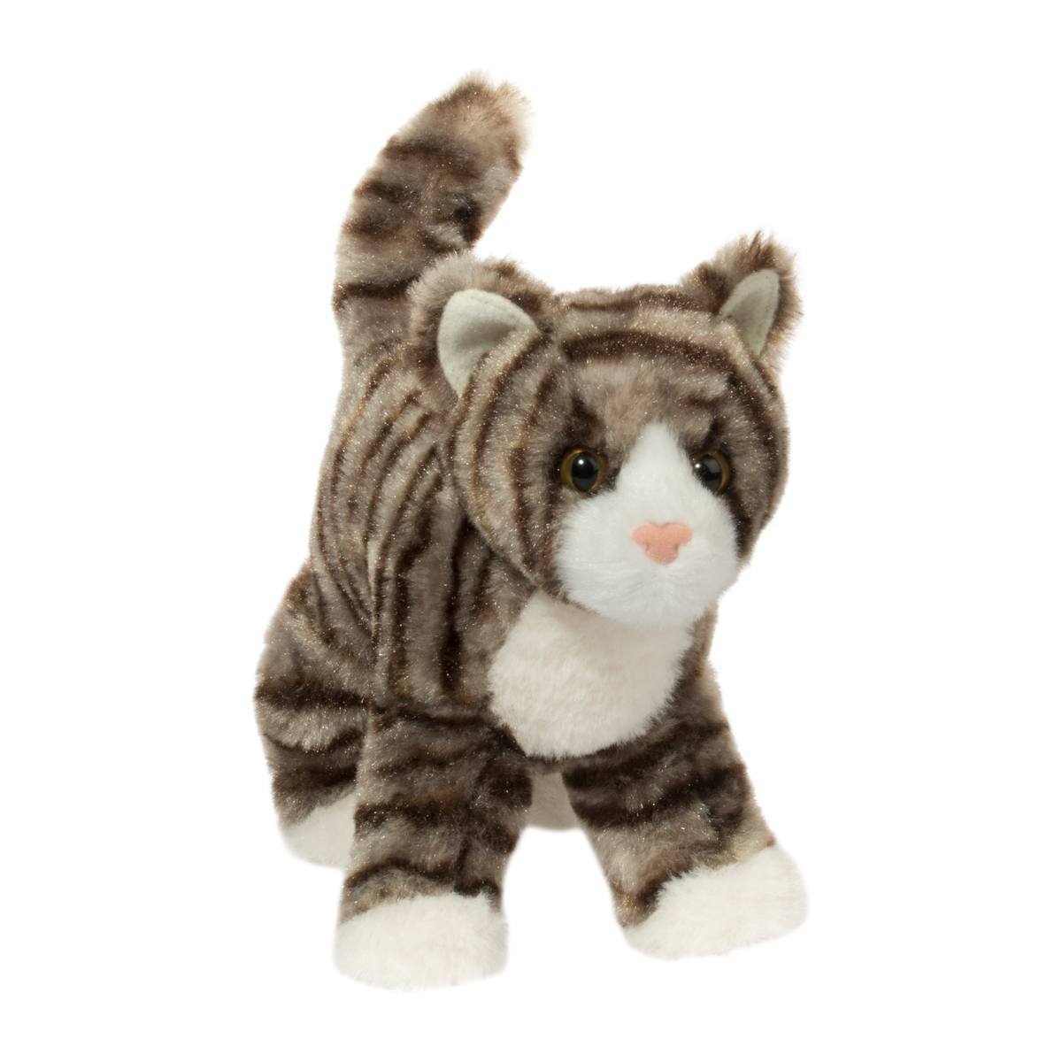 Douglas Zigby Gray Stripe Cat