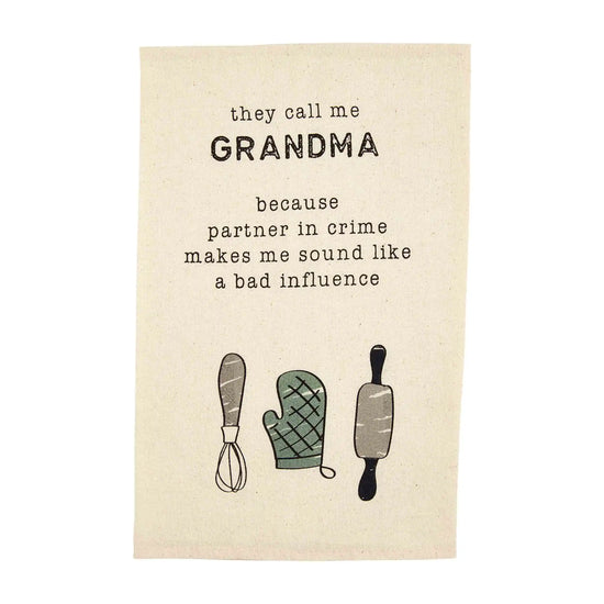 Grandma Funny Mom Towel