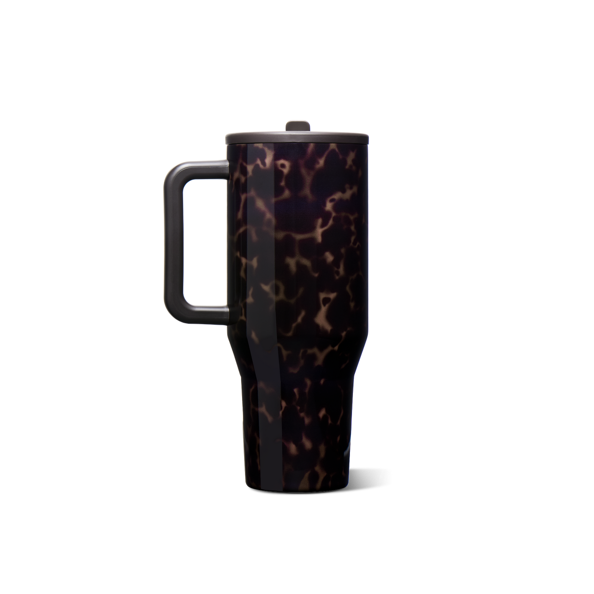 Mocha Tortoise HydroJug 32oz Traveler Tumbler