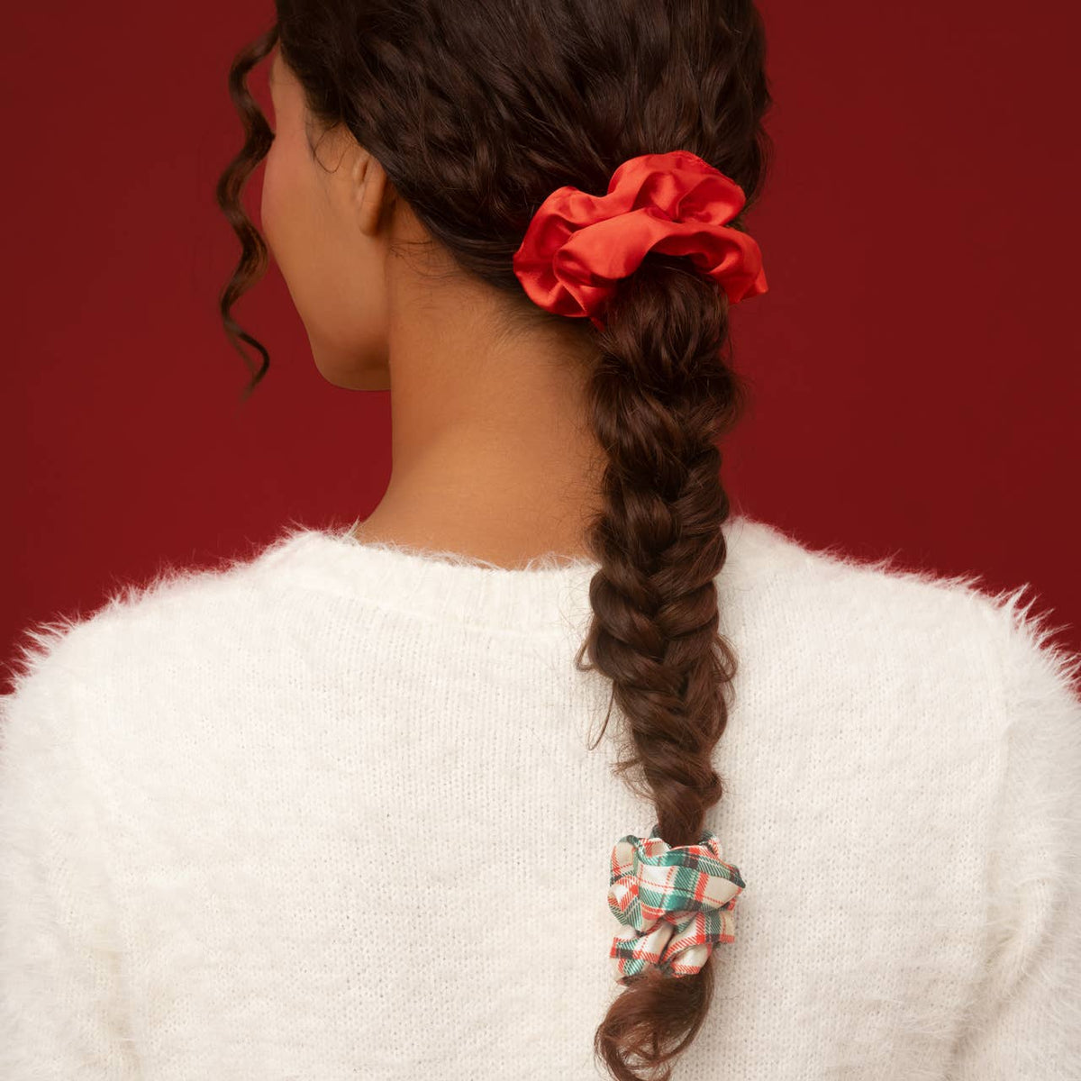 Holiday Scrunchies 3pc Set | Multi-color