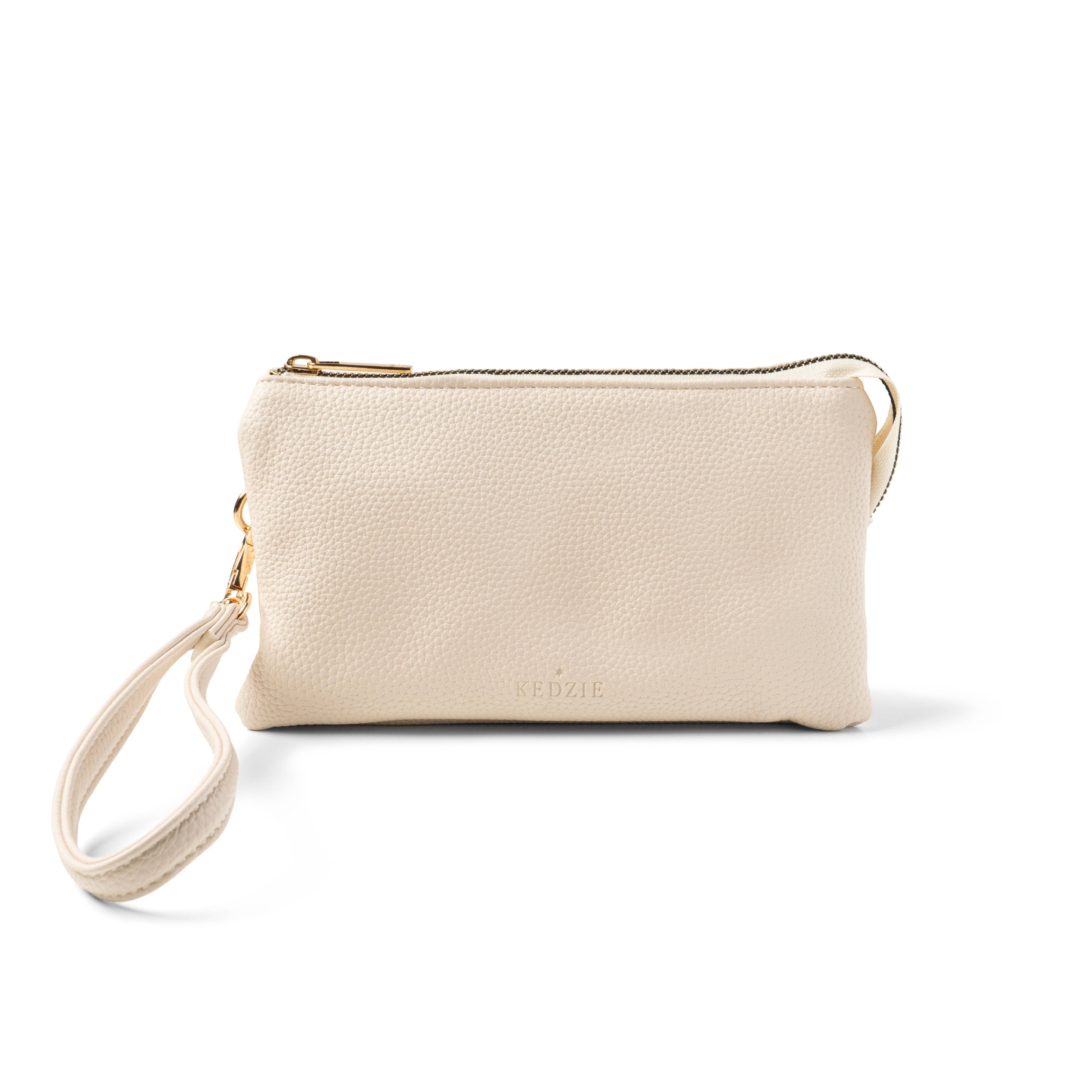 Kedzie Eclipse Convertible Wallet Crossbody | Bone