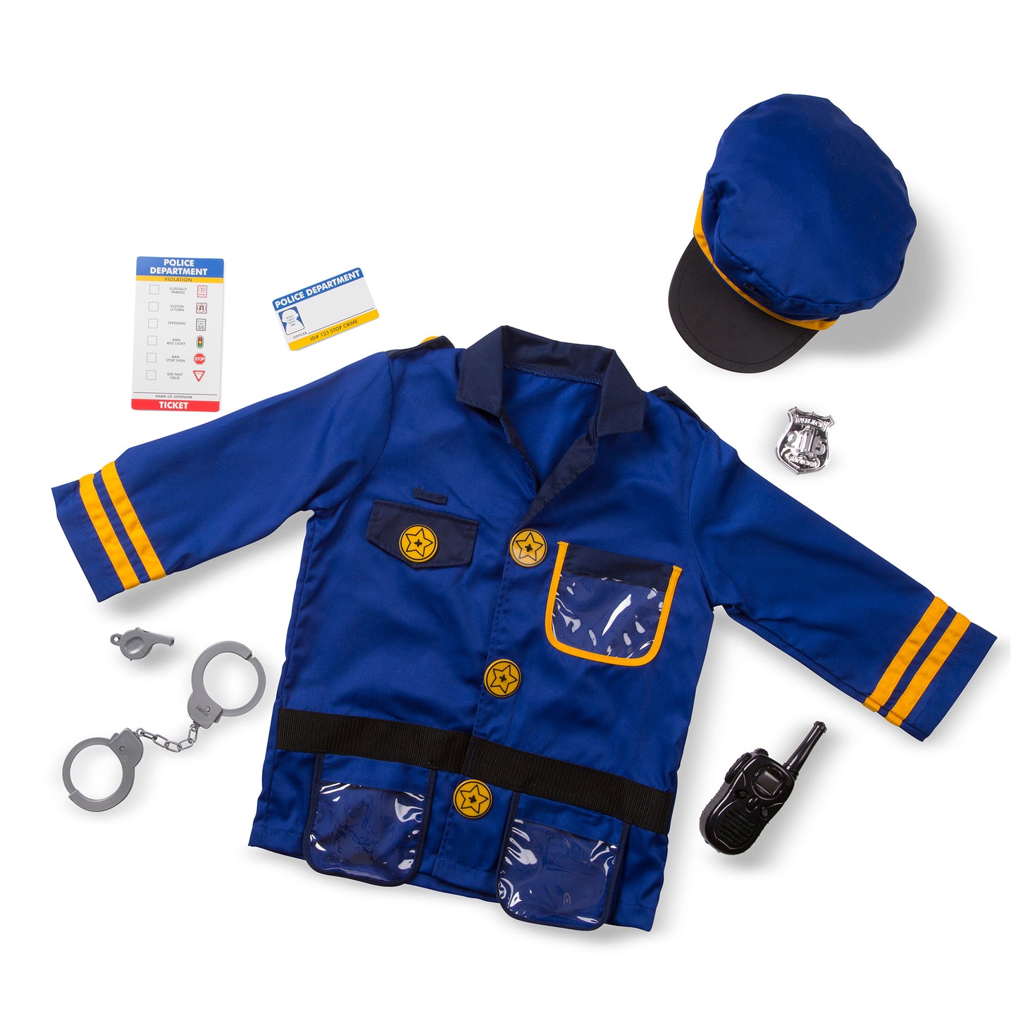 Police Officer Role Play Costume Set