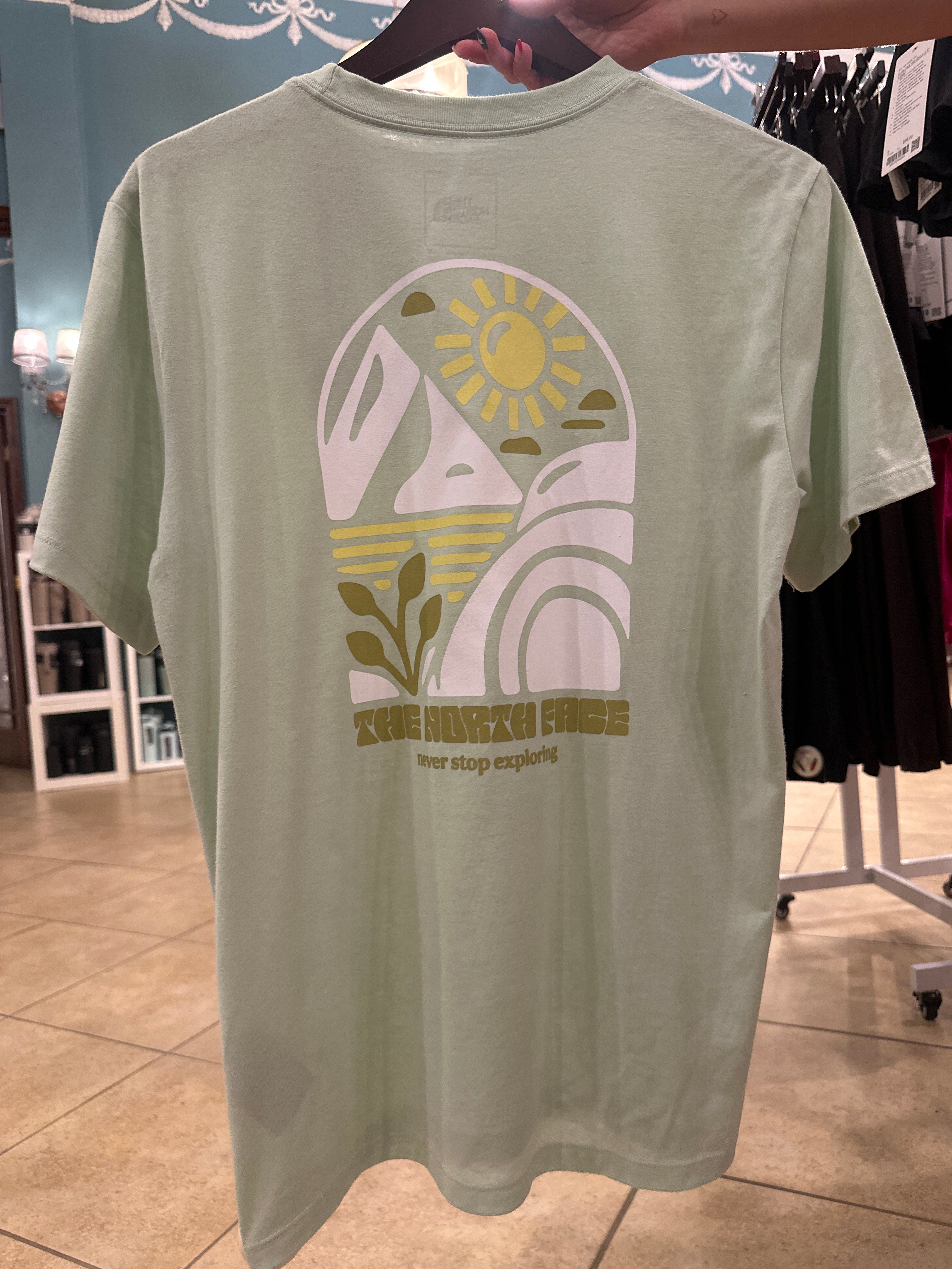 Tri-Blend Sun Cutie Short Sleeve Tee | Opal Frost White
