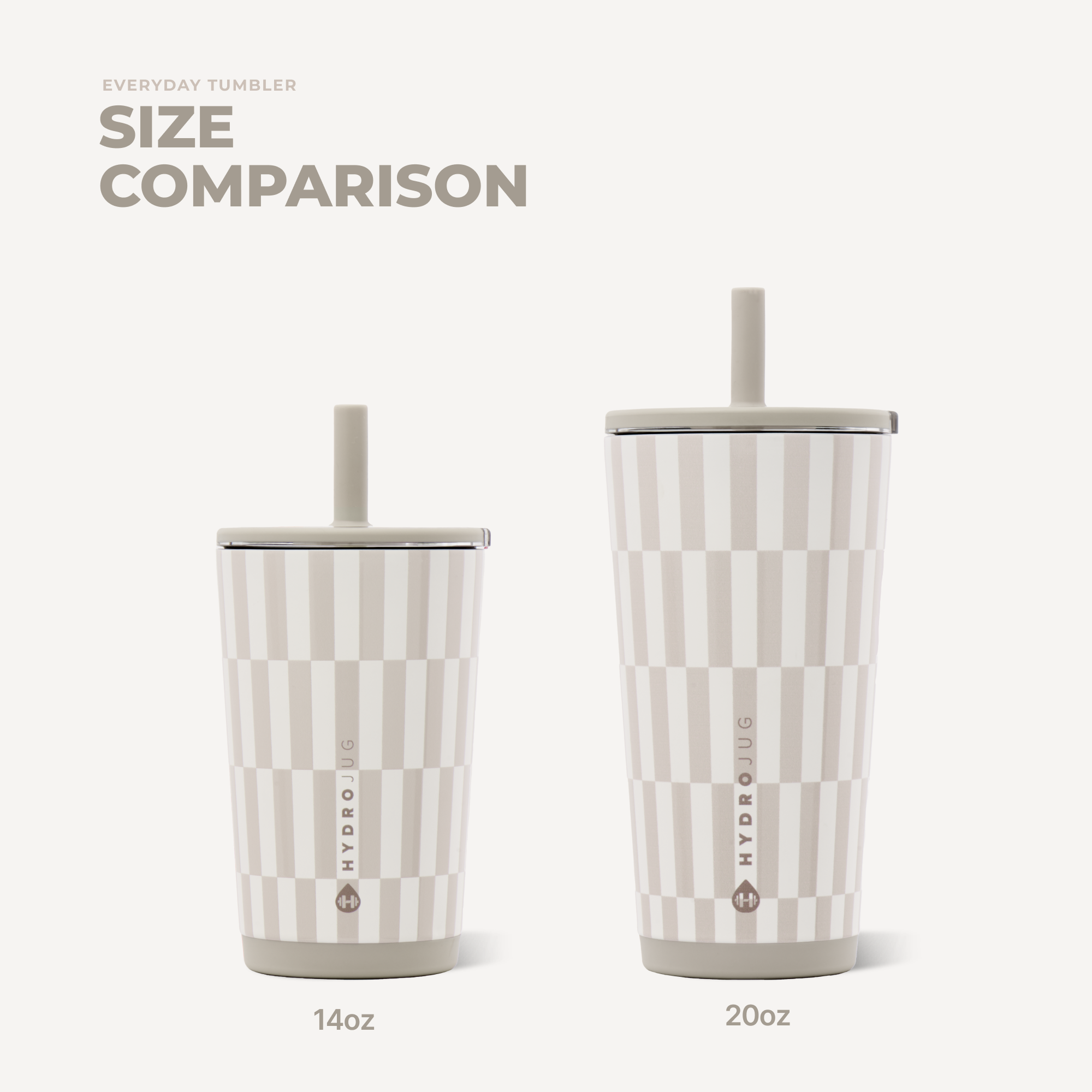 Hydrojug 20 oz Everyday Tumbler | Latte