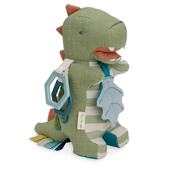 Bespoke Link & Love Activity Plush with Teether Toy | Dino
