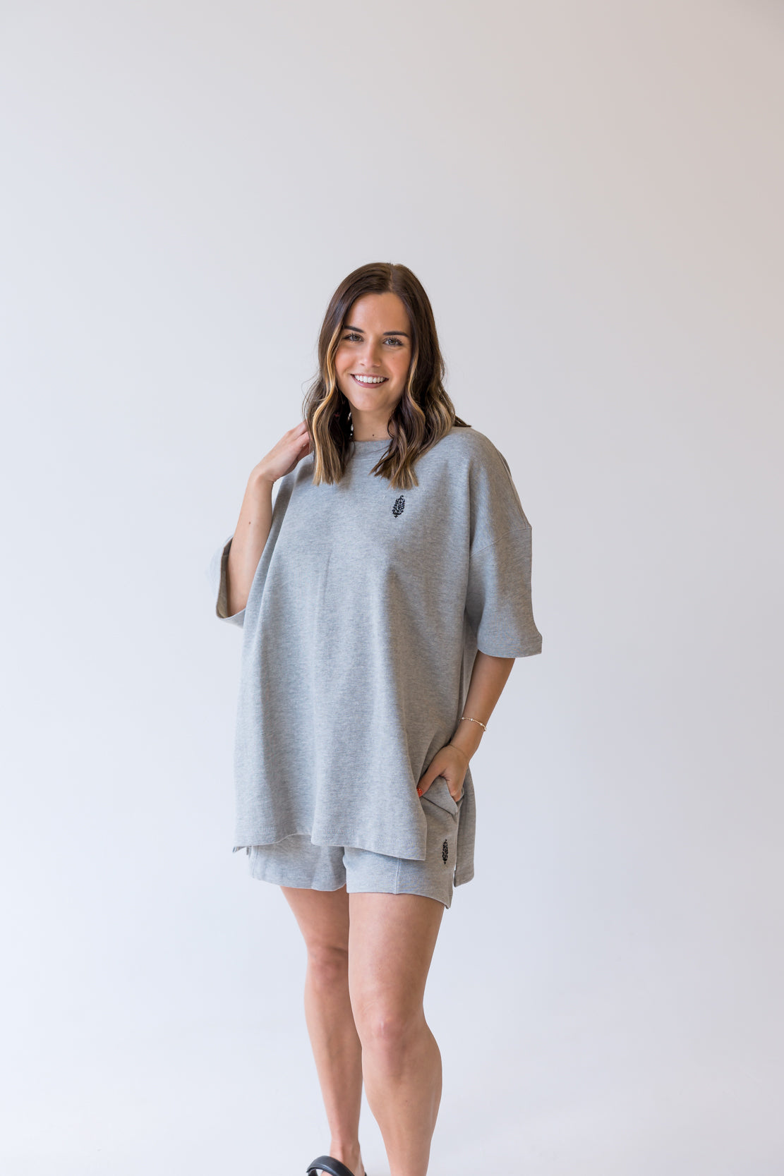 Back Me Up Set | Heather Grey