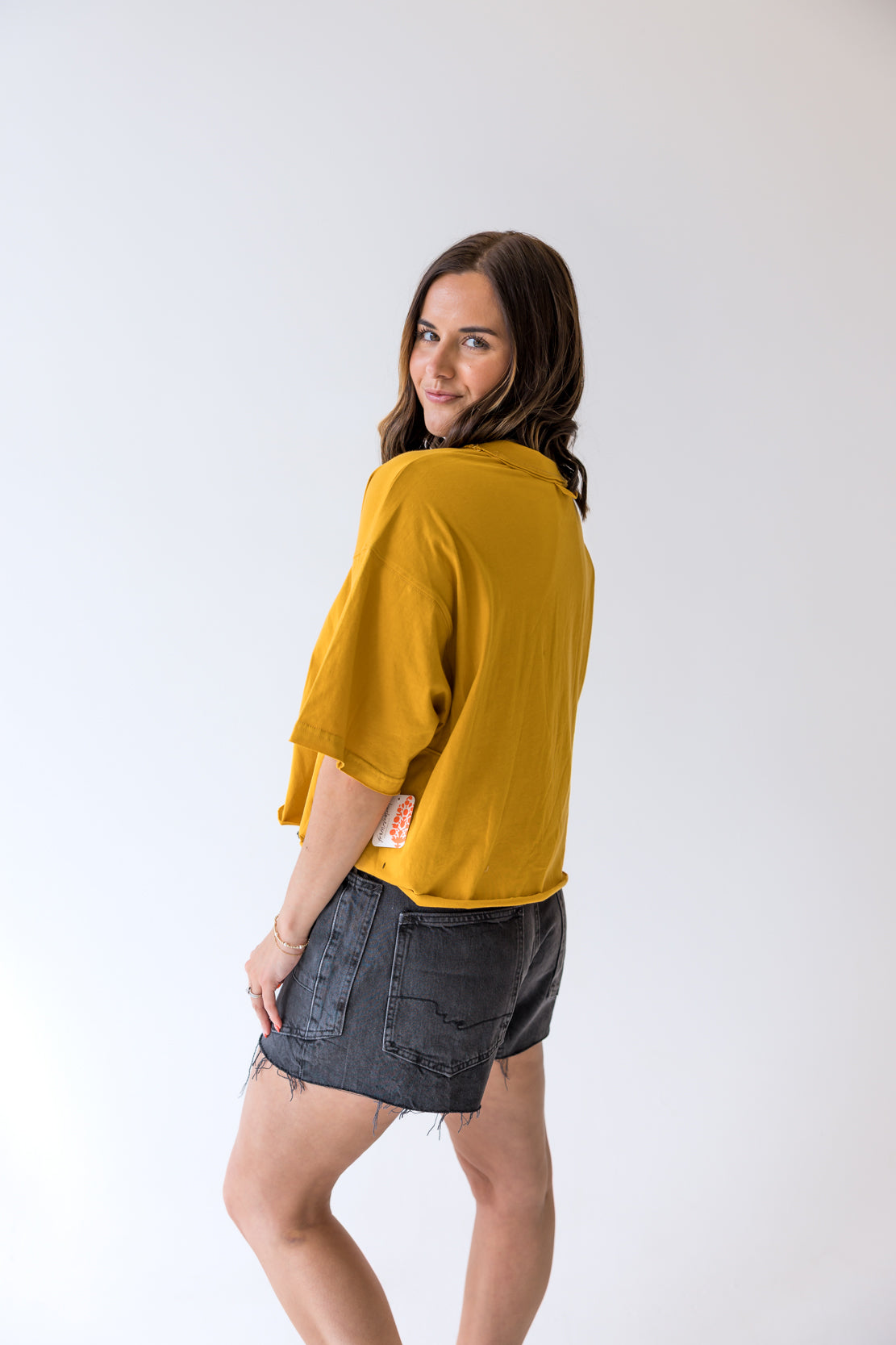 Inspire Buti Logo Tee | Ember Glow/Daylight