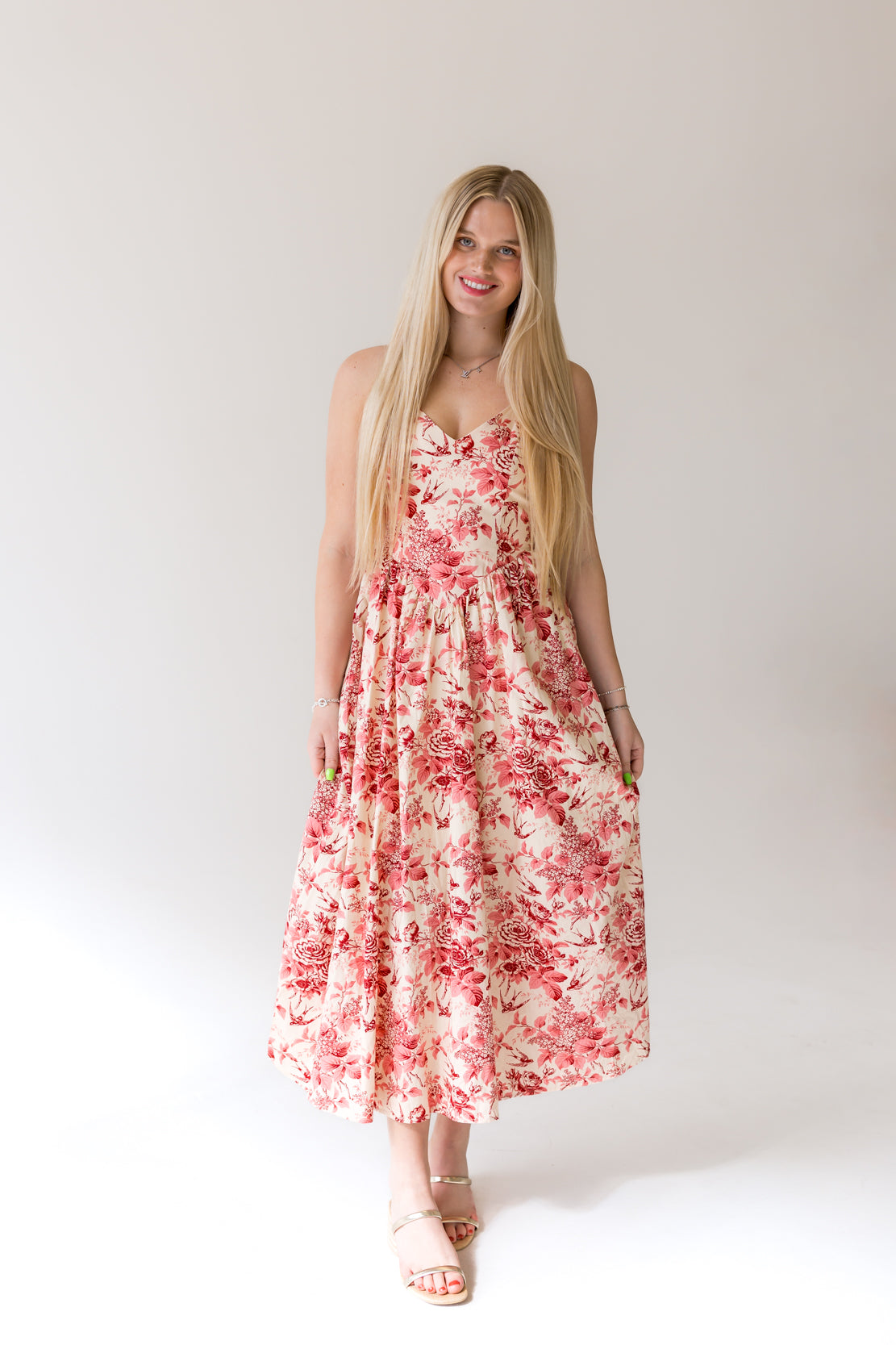 Elizabeth Floral Maxi Dress | Rouge Combo