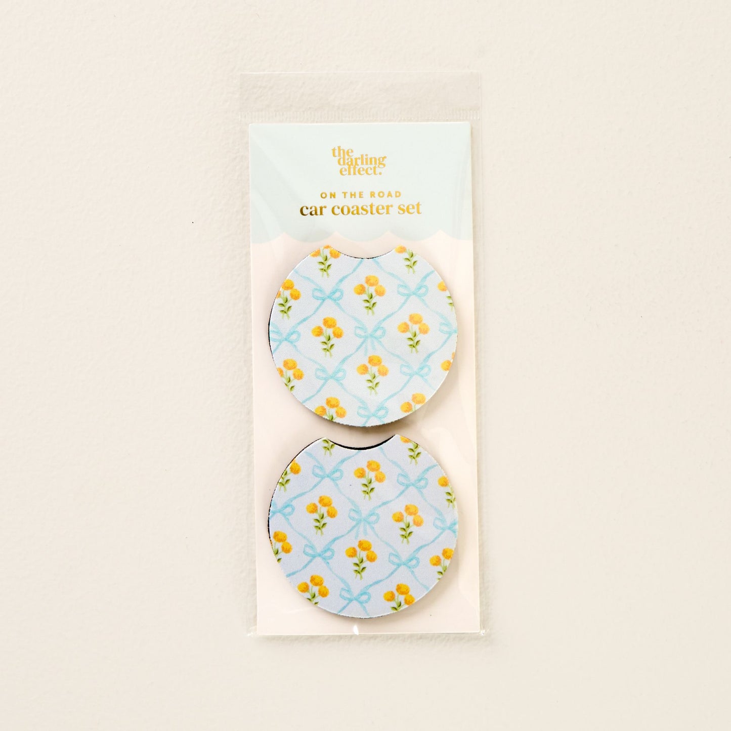 Blue Marigold Car Coaster Blue Marigold Car Coaster