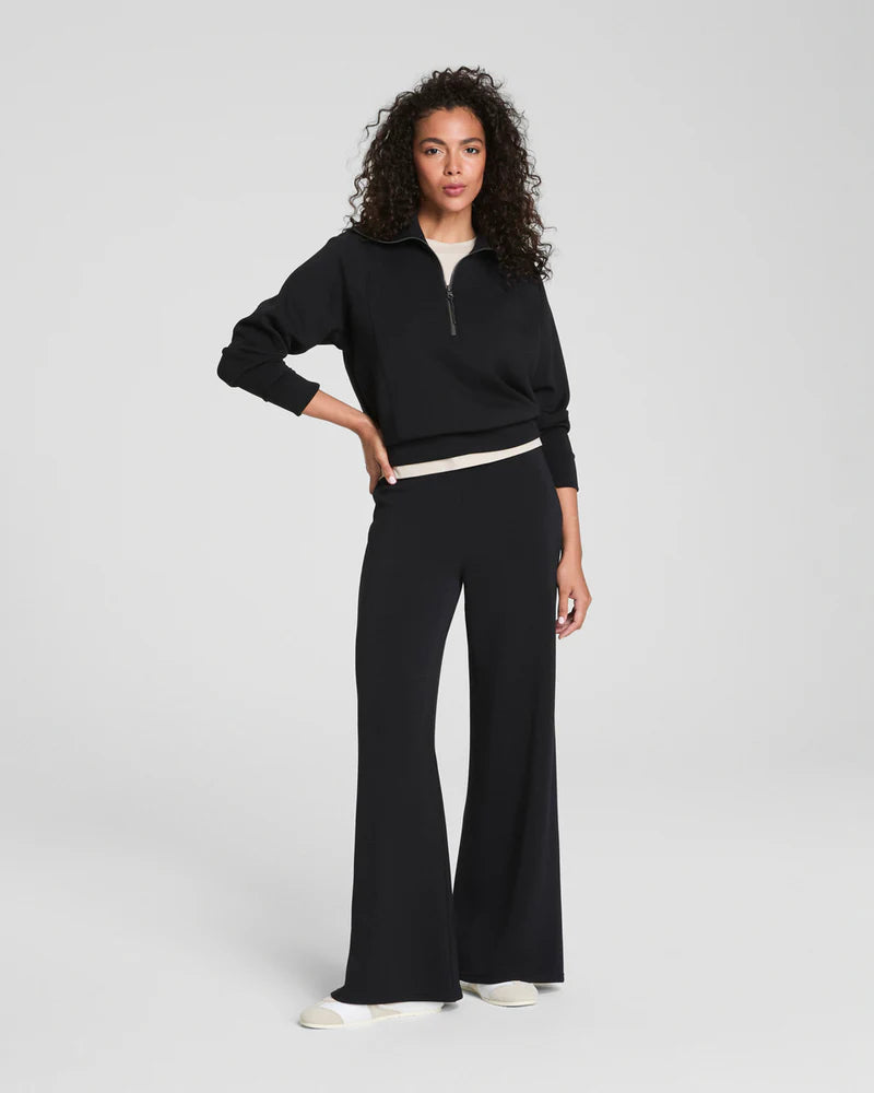 Spanx Airessentials Wide Leg Trackpant | Black