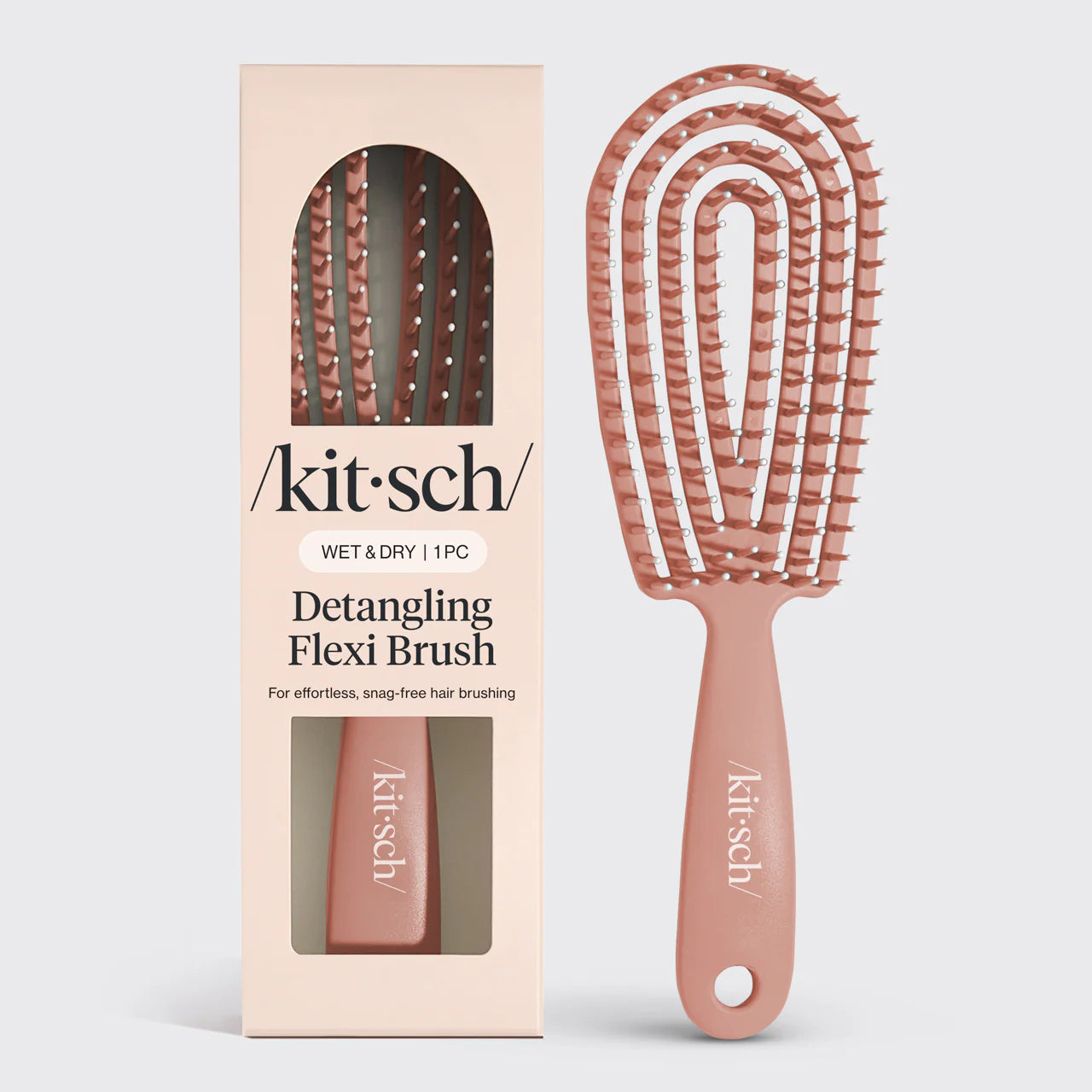 Kitsch Detangling Flexi Brush | Terracotta