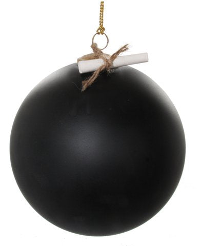 51023 Glass Ball Black