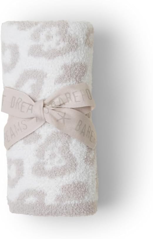 Barefoot Dreams Cozy Chic Baby Blanket 30x32 | Stone Cream