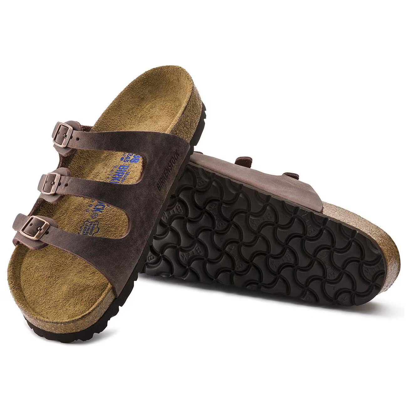 Birkenstock Florida SFB R | Oiled Leather Habana