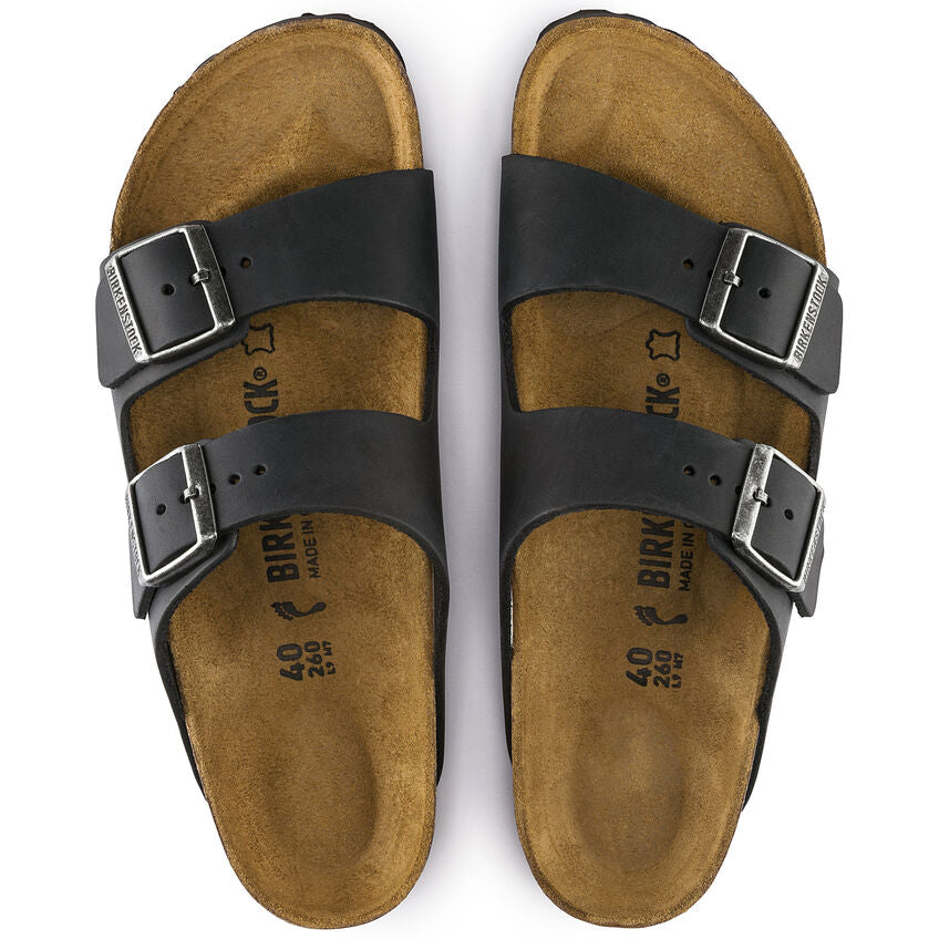 Birkenstock Arizona Oiled Leather | Black