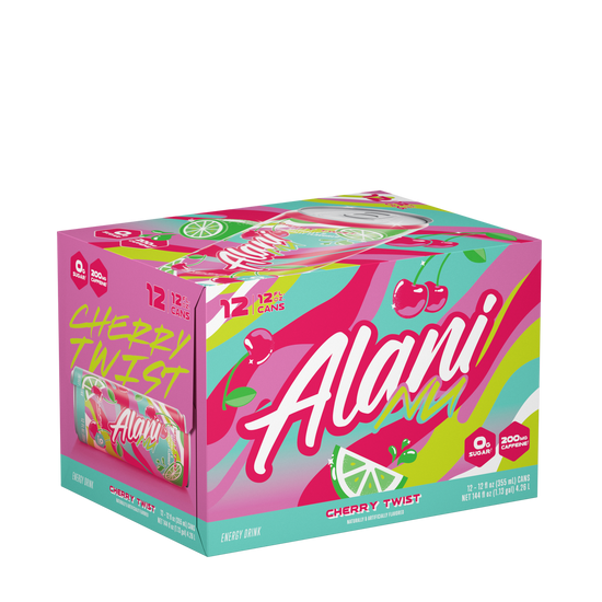 Alani Nu Energy Drink Case | Cherry Twist
