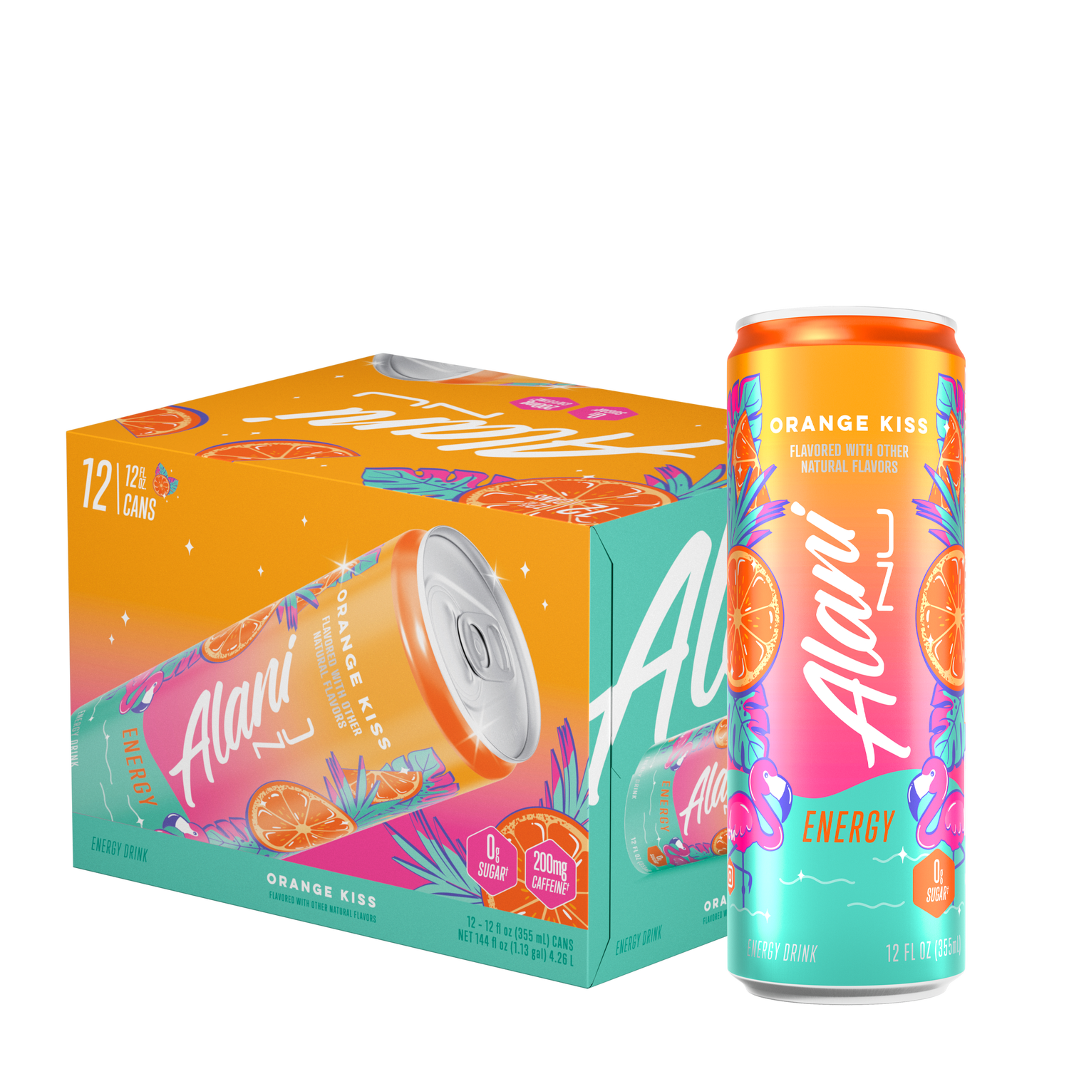 Alani Nu Energy Drink Case | Orange Kiss