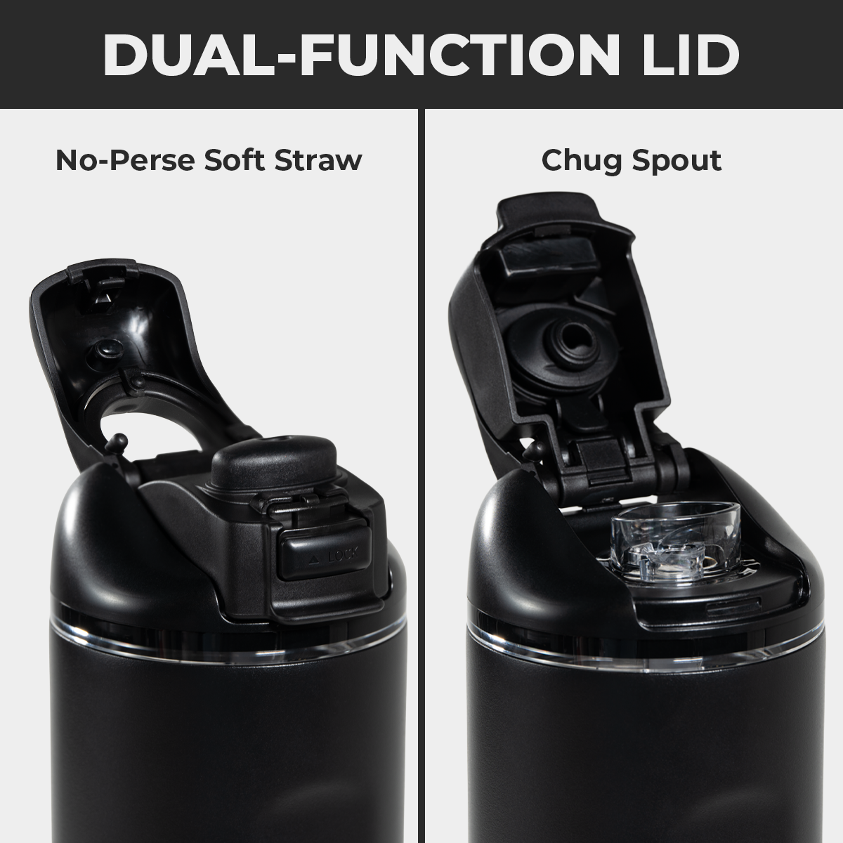 HydroJug 32 oz Ease2o | Black