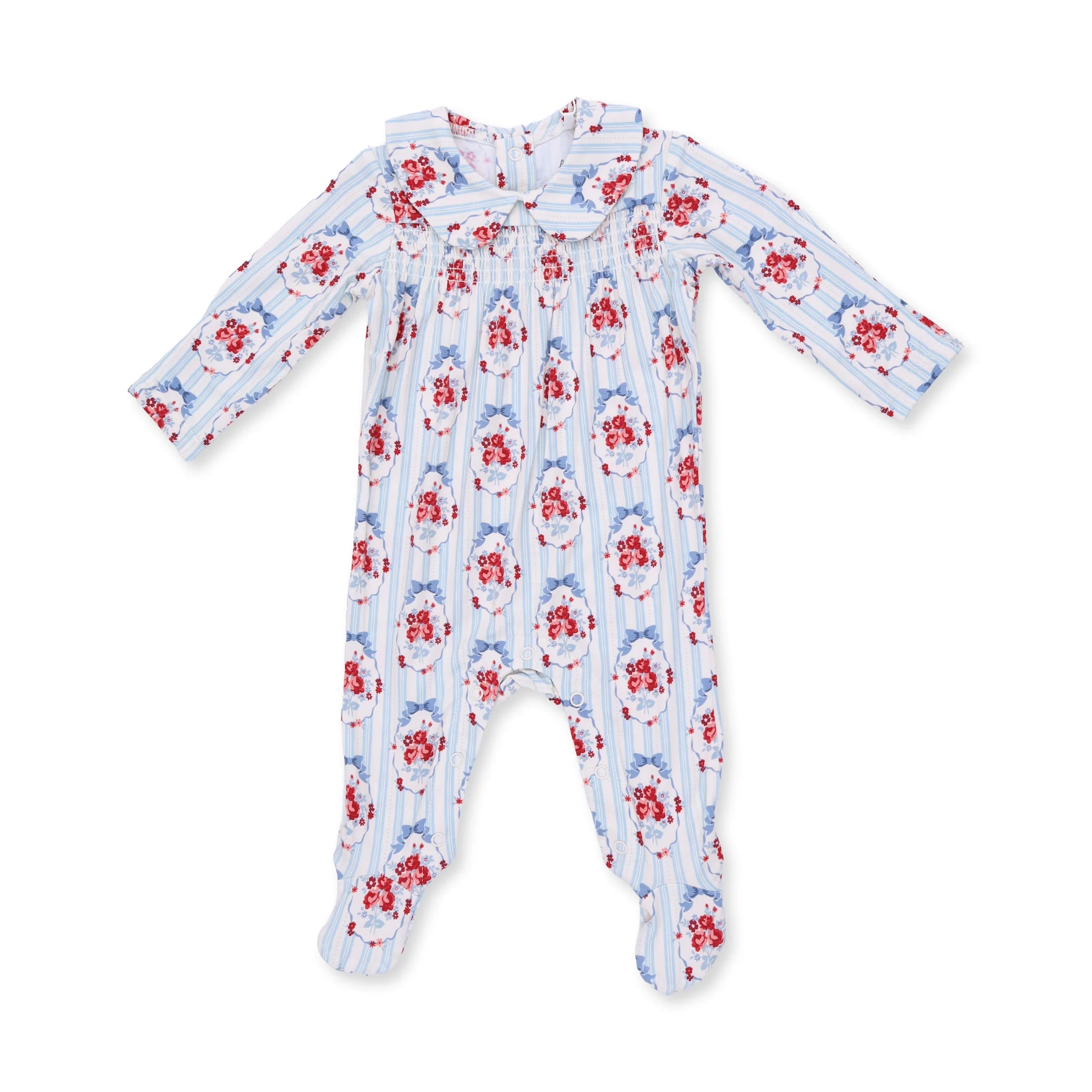 Angel Dear Footie | Beverly Cameo Stripe