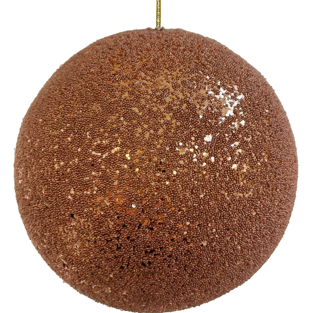 59829 Bead Glitter Ball Copper