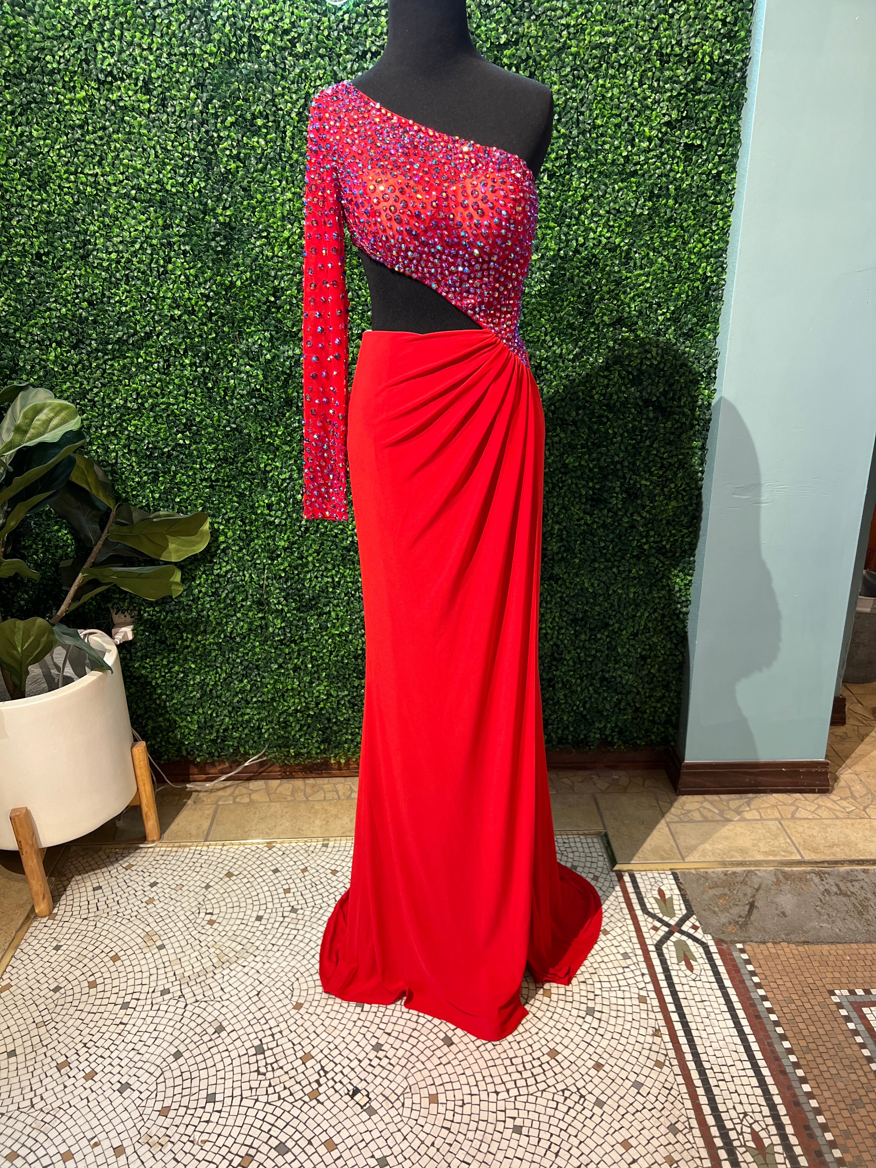 Prom Dress 55378 | Red