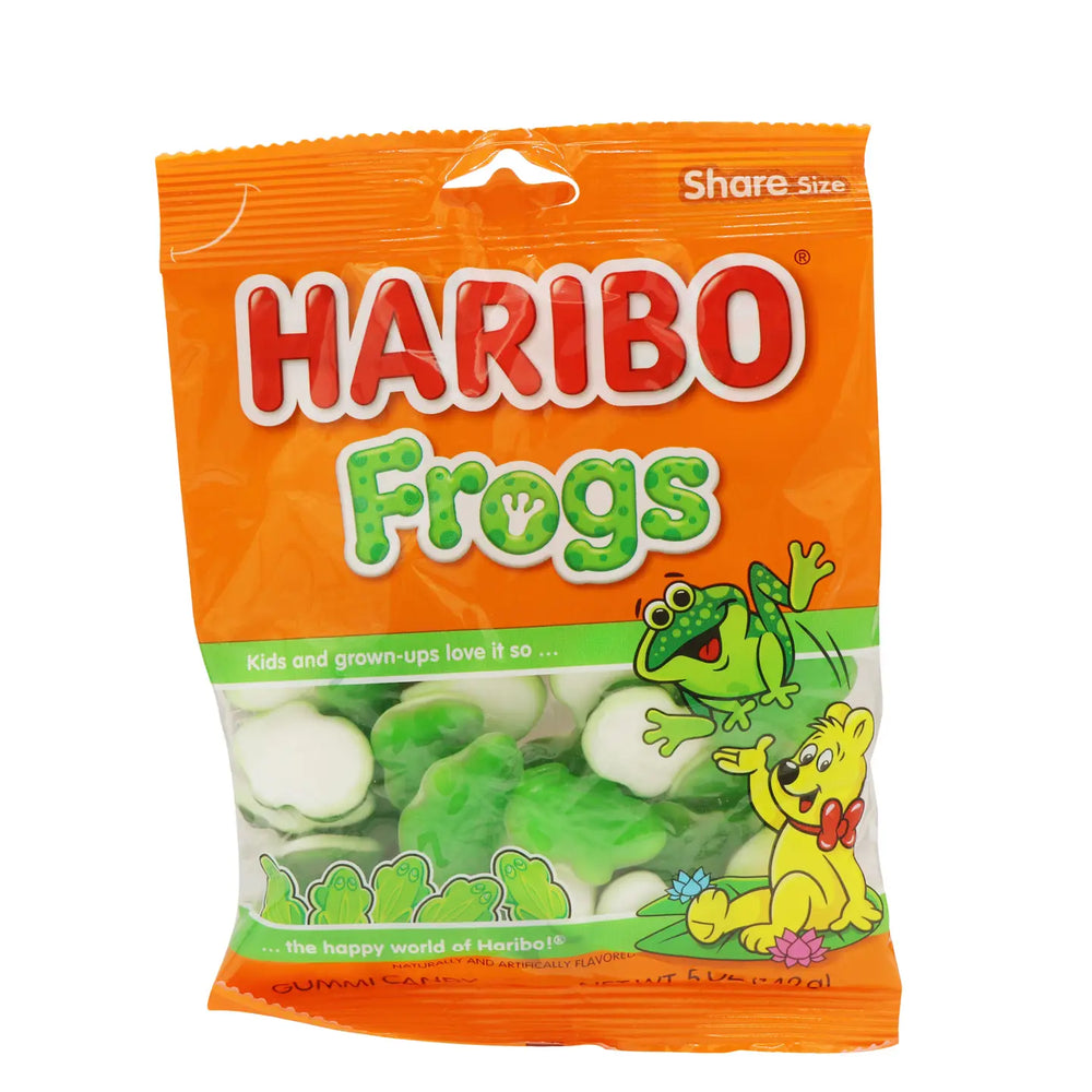 Haribo Frogs Gummy Candy 5oz.